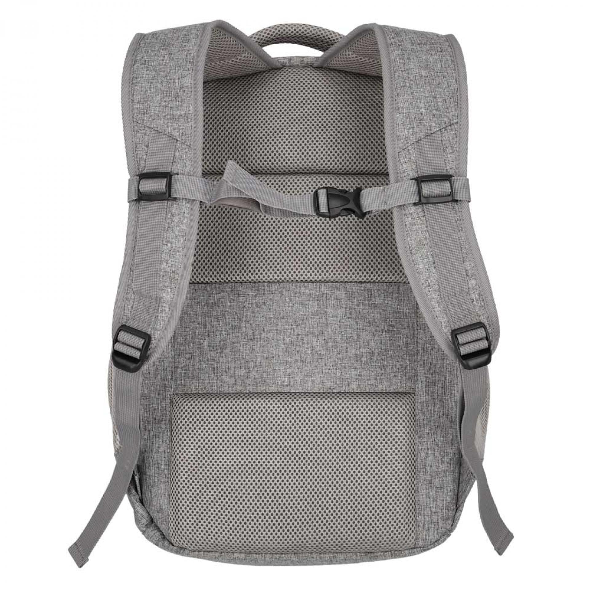 Travelite Basics Rucksack Melange Hellgrau