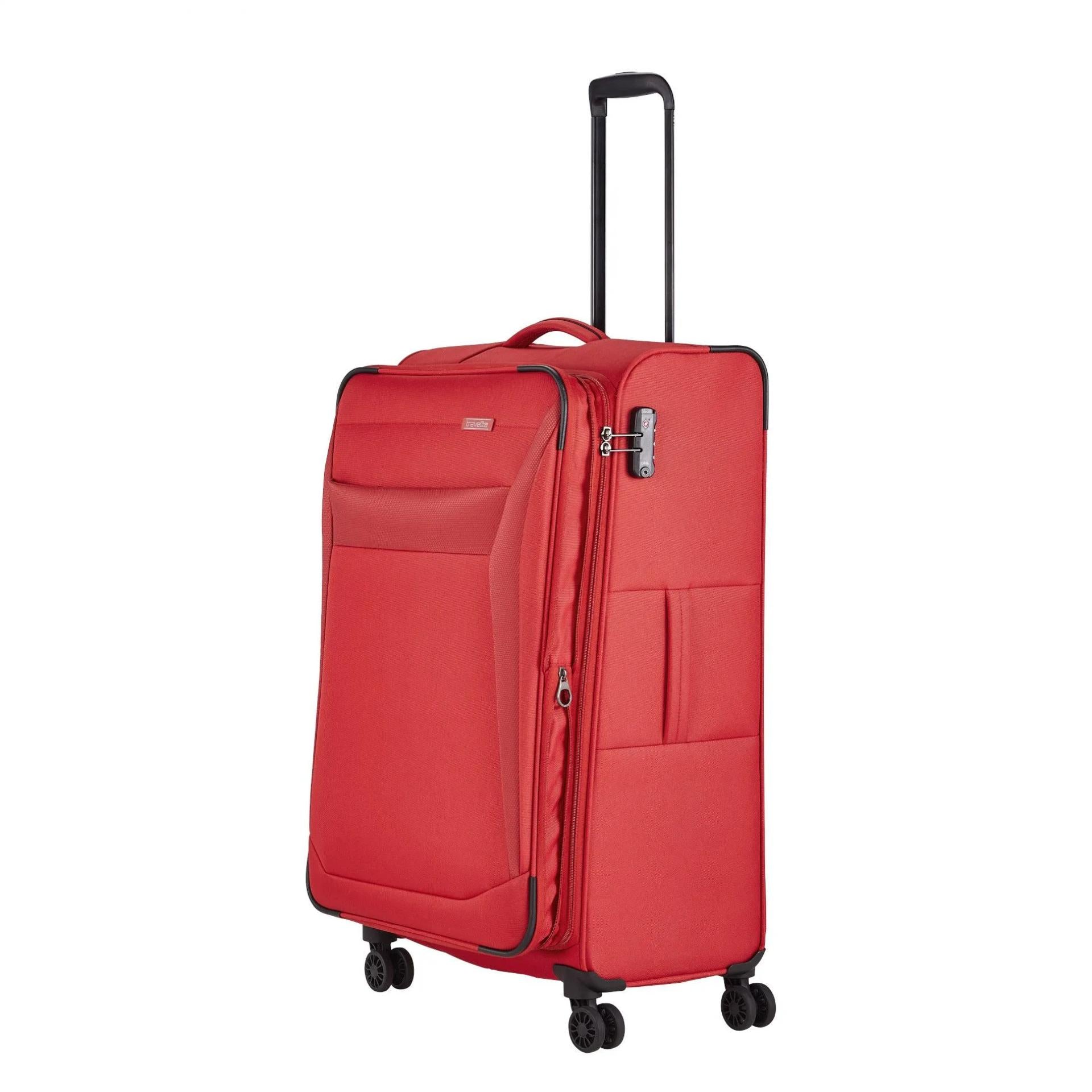 Travelite CHIOS 4w Trolley L Rot