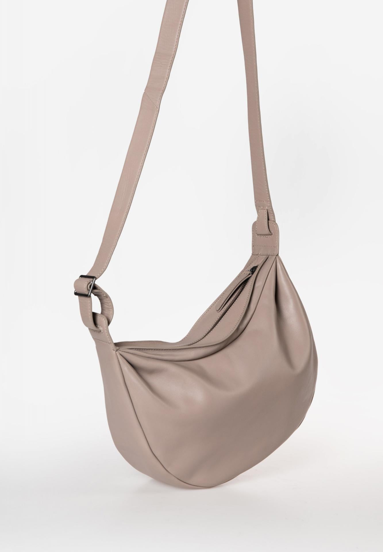 Aunts & Uncles Mulberry Halfmoon Bag cashmere