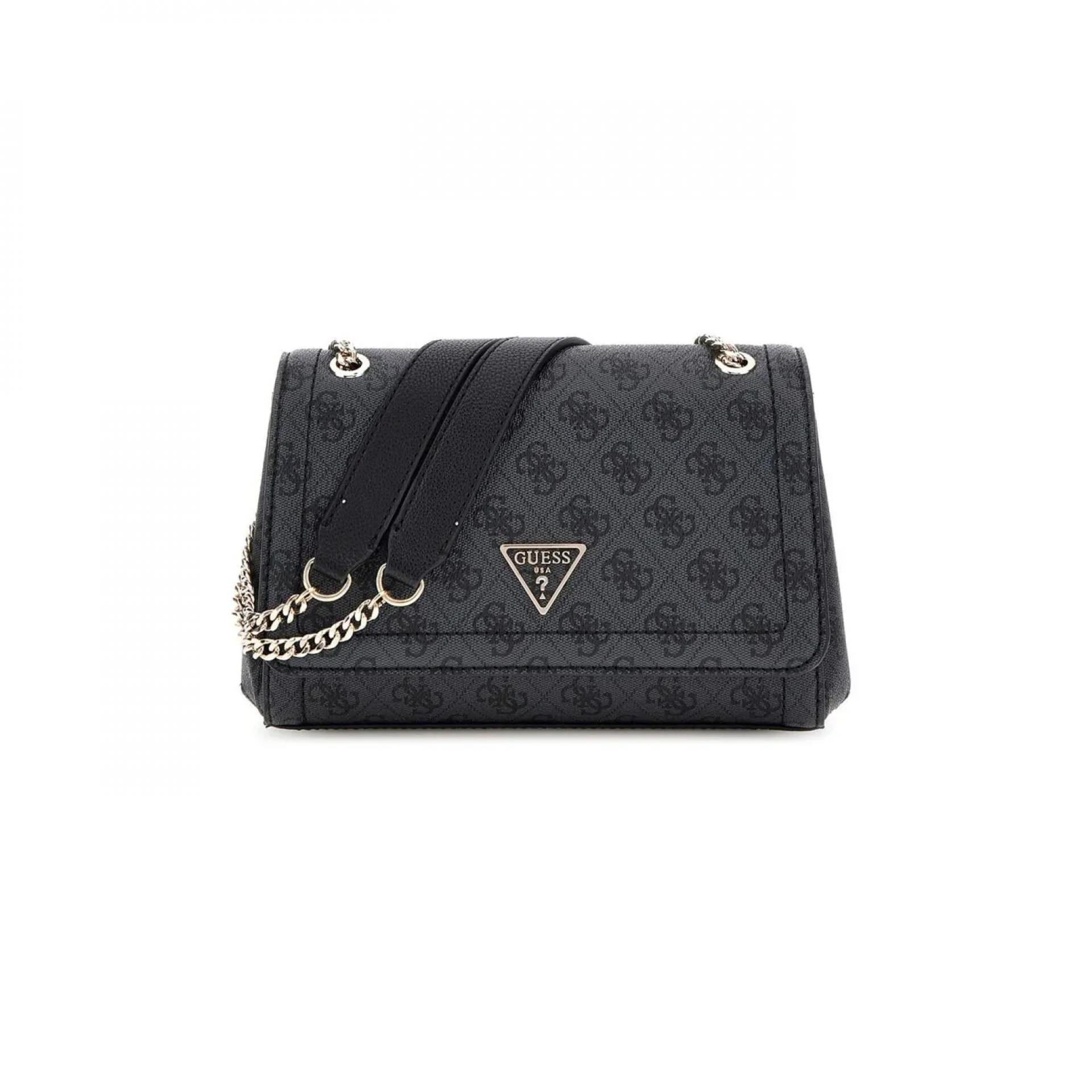 Guess NOELLE CONVERTIBLE XBODY FLAP Coal Logo