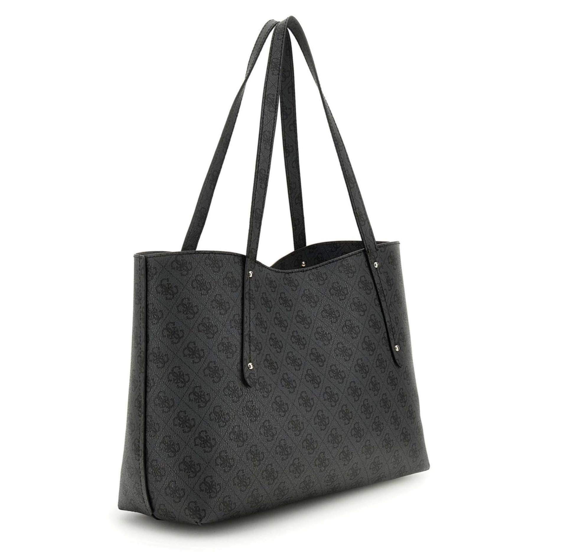 Guess Shoppertasche Brenton Tote Coal Logo