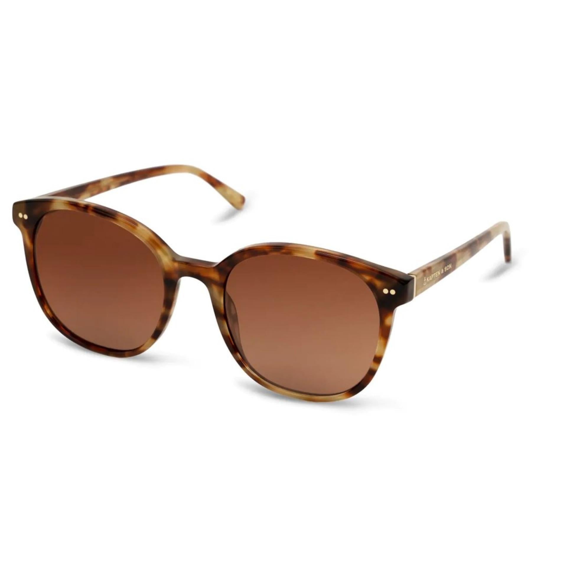 Kapten & Son Sonnenbrille Nairobi - Farbe: Havana Tortoise Brown