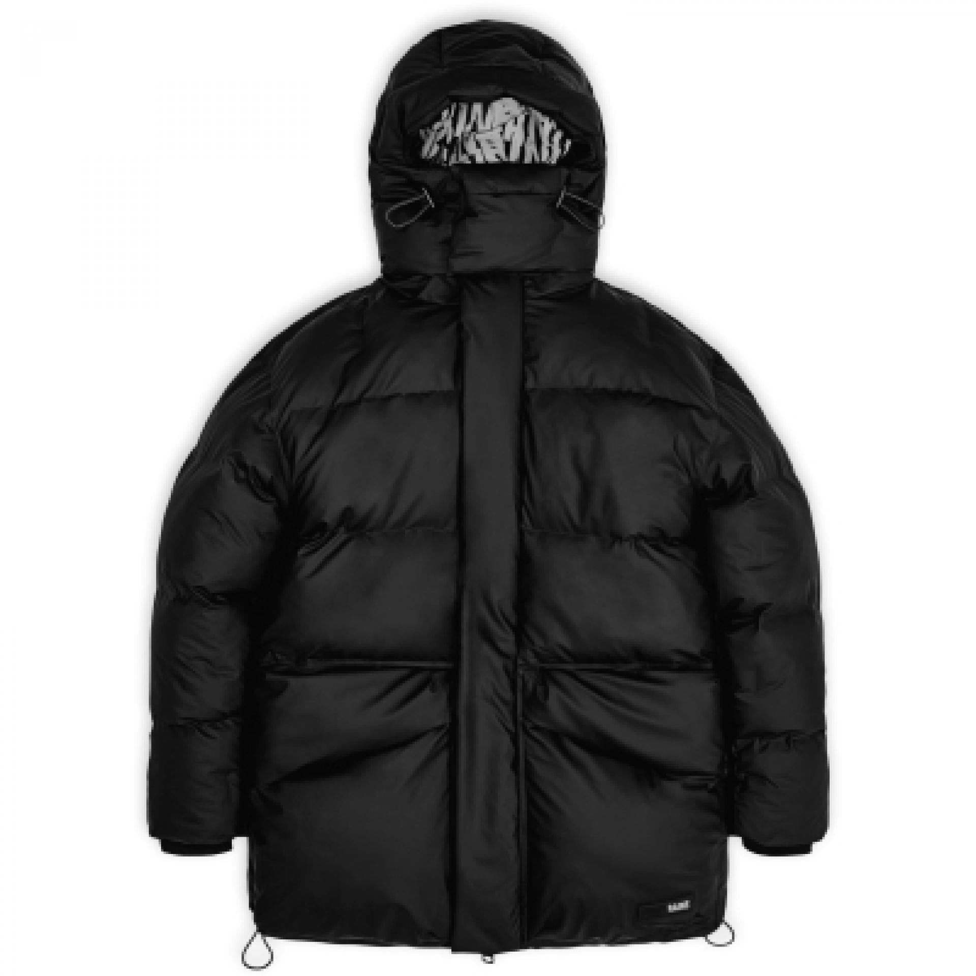 Rains Block Puffer Jacket Schwarz XL