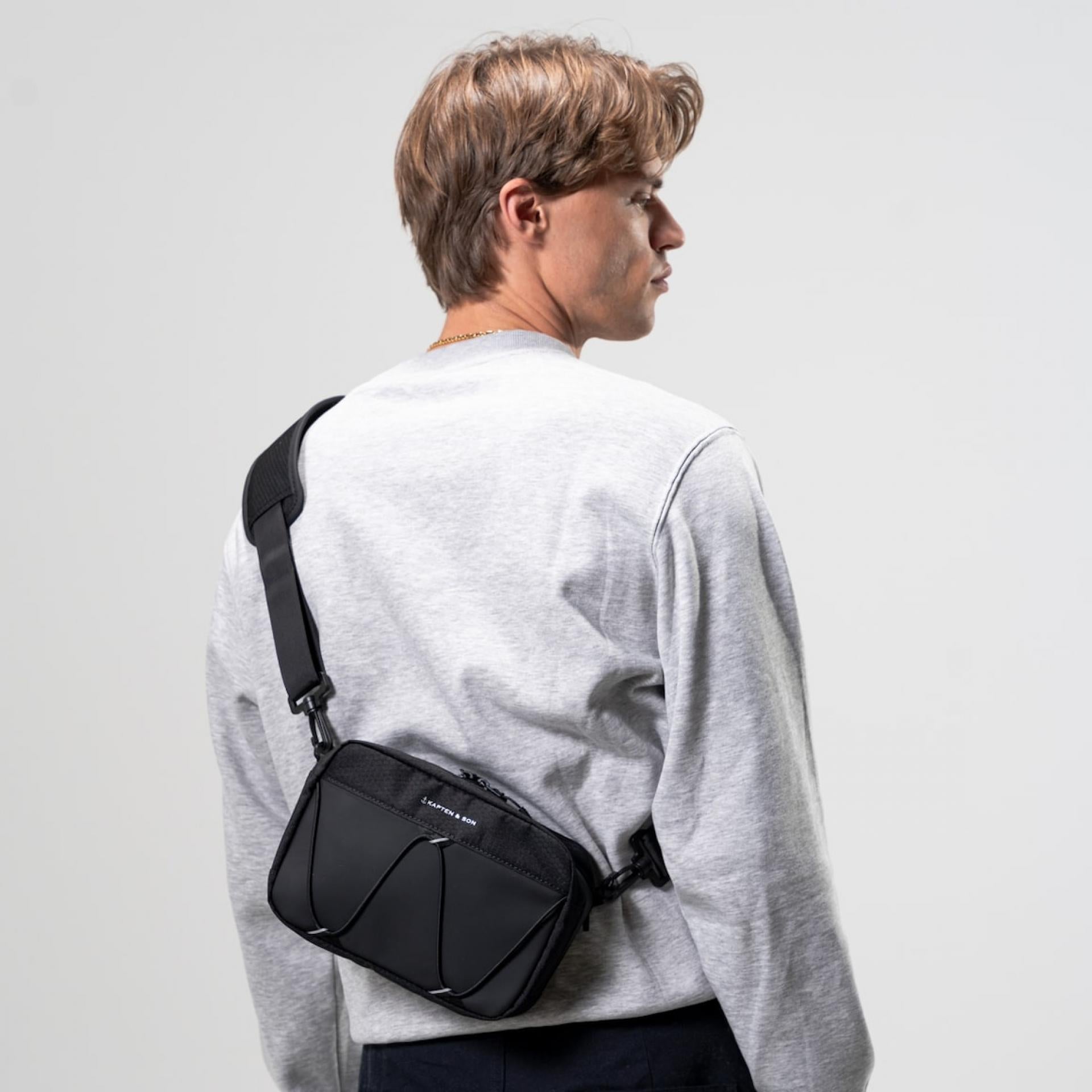 Kapten & Son Banff Crossbody All Black