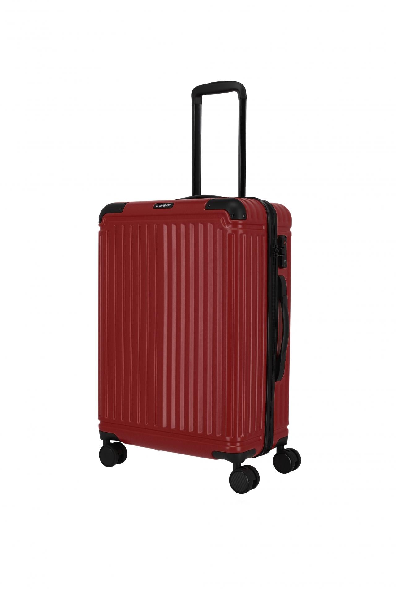 Travelite CRUISE Hartschalenkoffer M 67cm Bordeaux 