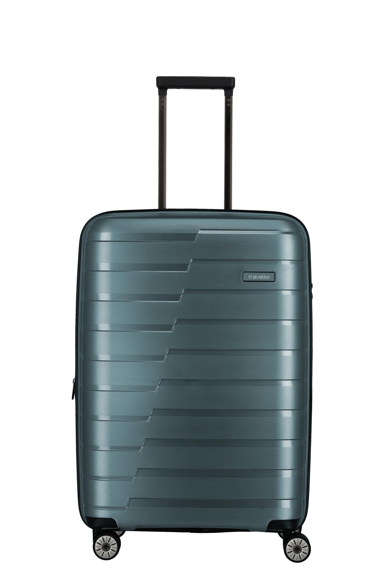 Travelite AIR BASE Trolley M 67cm Eisblau