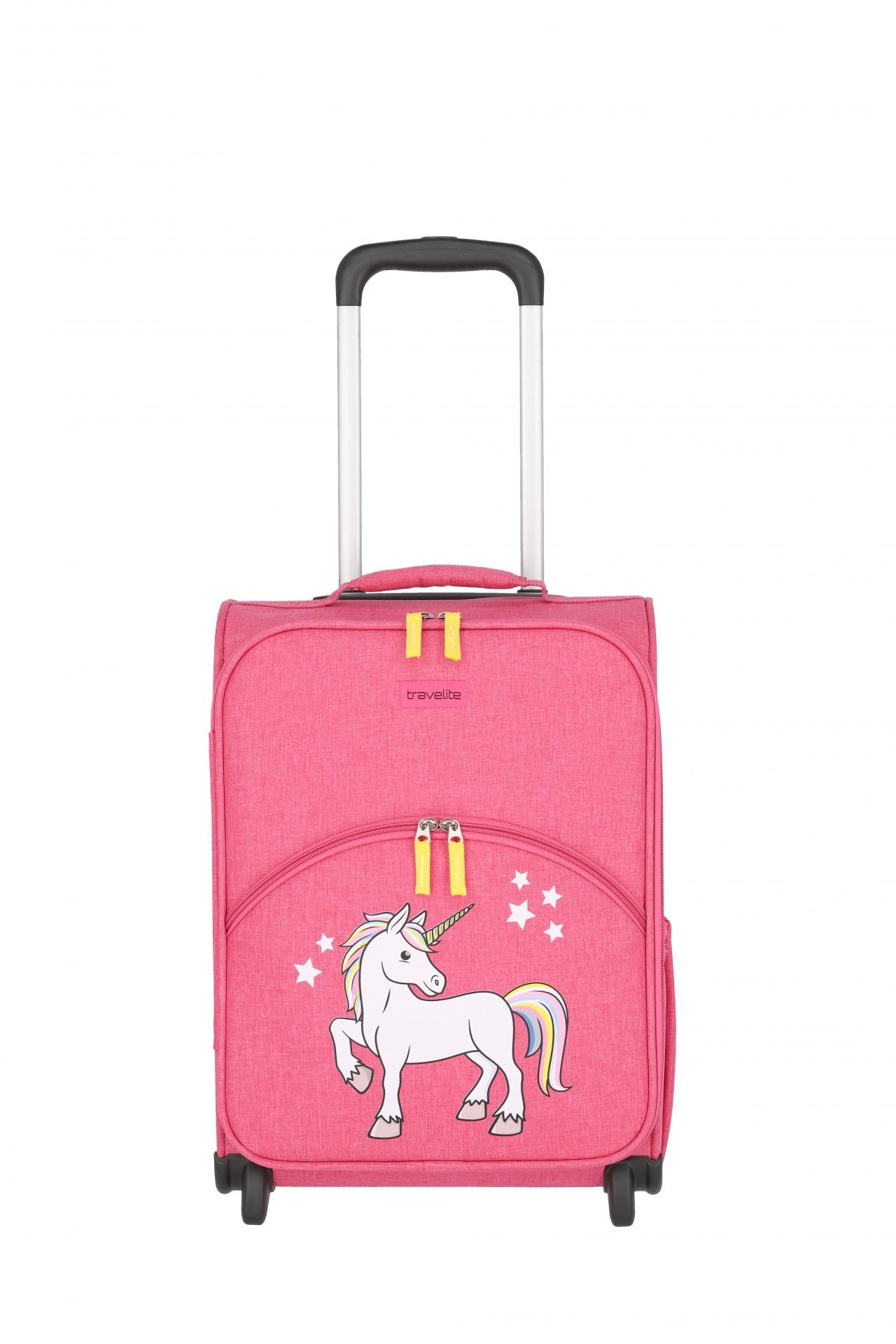 Travelite Youngster 2-Rad Kinder Trolley Einhorn - Pink