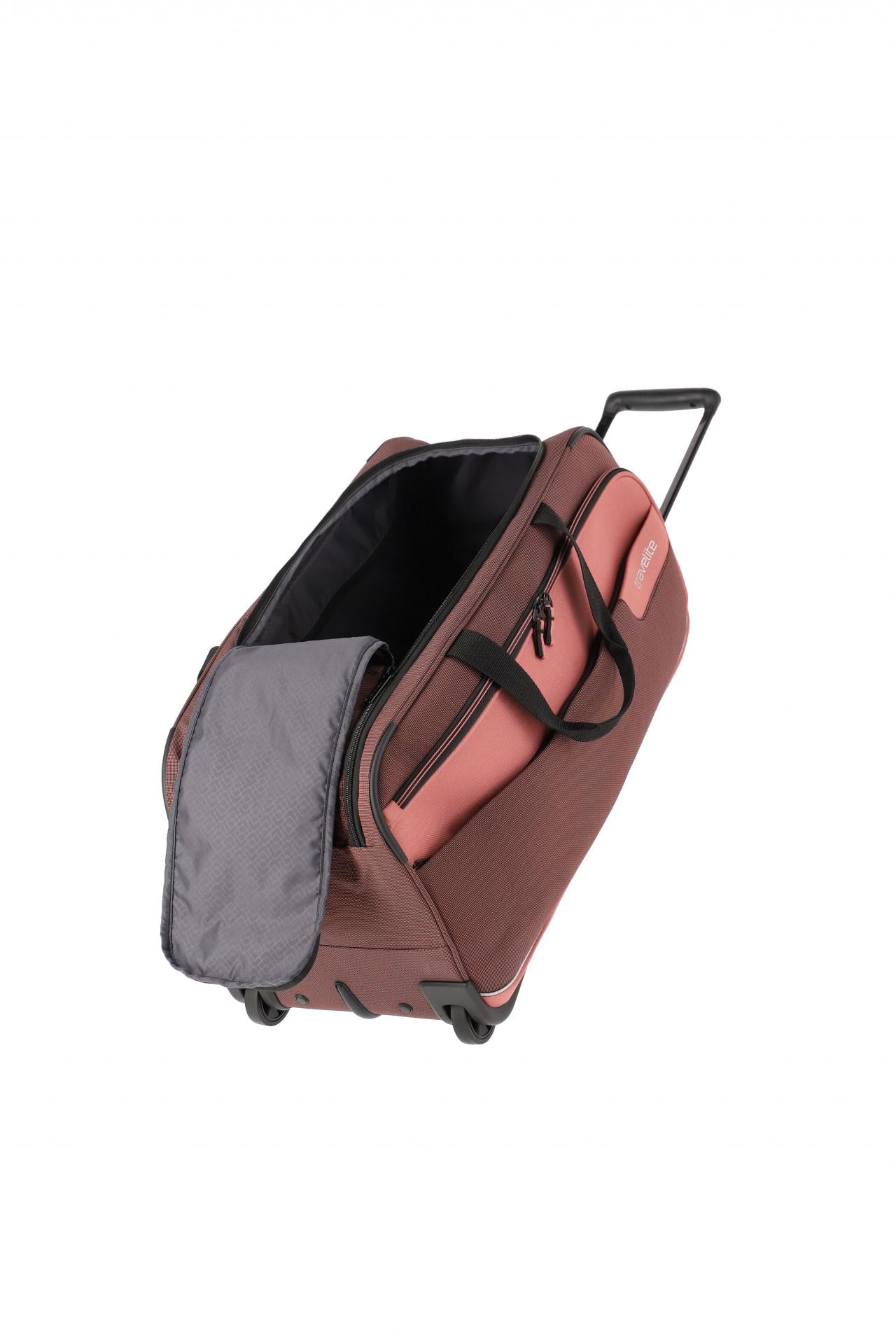 Travelite VIIA Rollenreisetasche 61l, Frühlingsrose