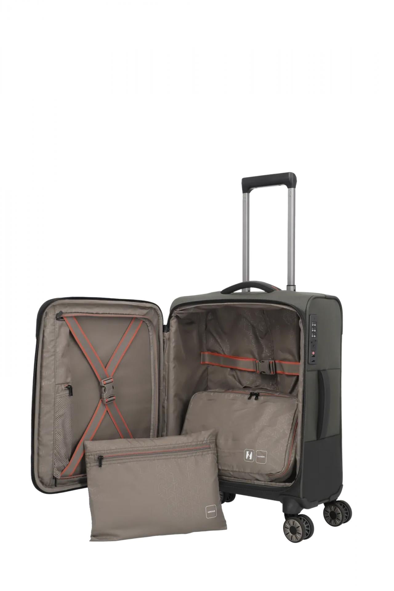 Travelite Koffer CROSSLITE 5.0 4w Trolley S Oliv