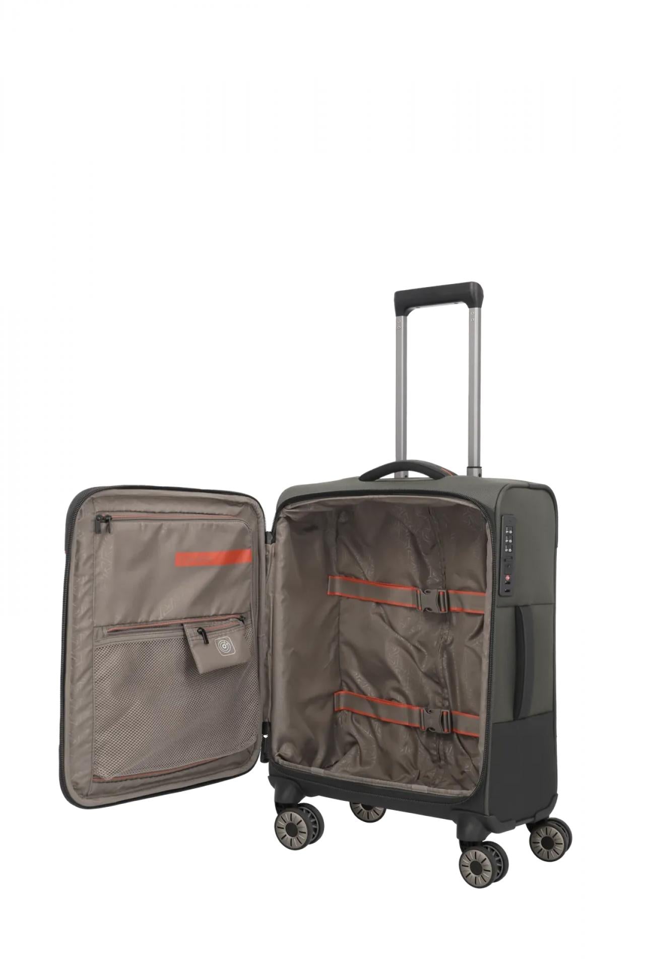 Travelite Koffer CROSSLITE 5.0 4w Trolley S Oliv