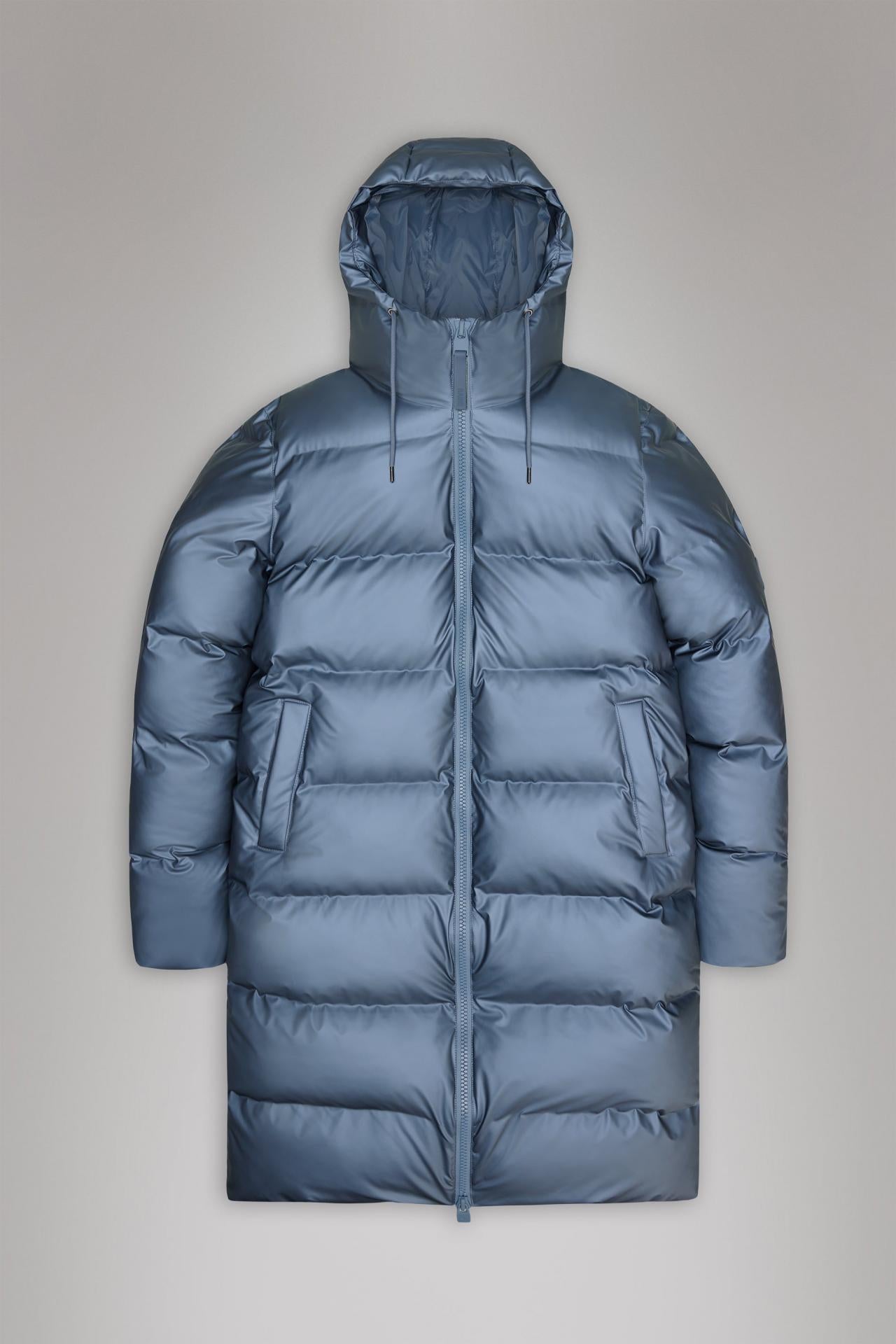 Rains Alta Long Puffer Winterjacke - Farbe: Bay - Variante: M