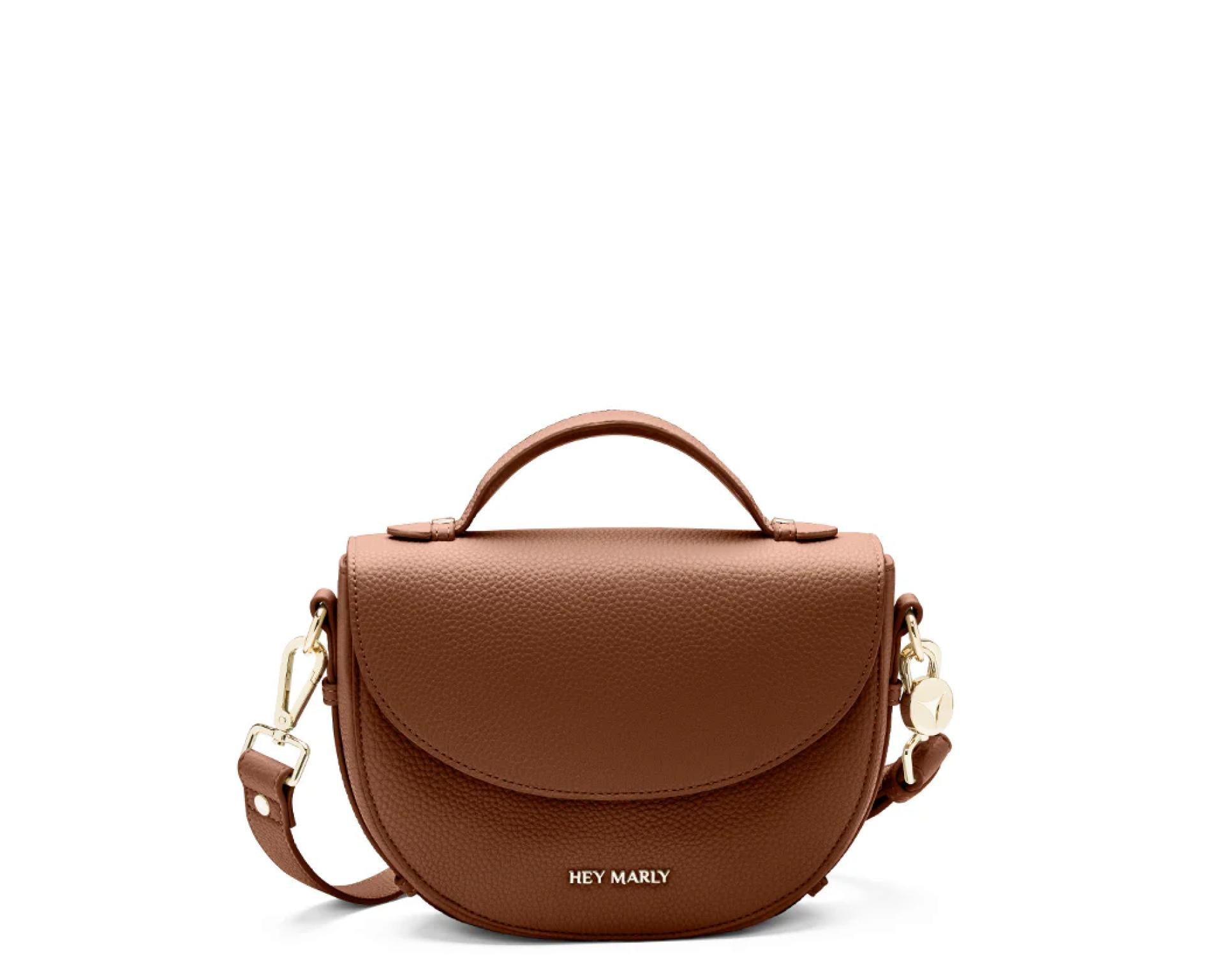 Hey Marly Handtasche Half Moon Bag Soul Sister - Variante: Cognac