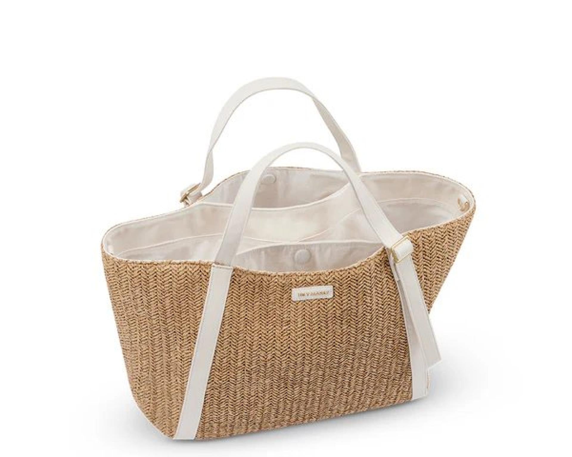 Hey Marly Shoppertasche Pretty Wonder Straw L natur