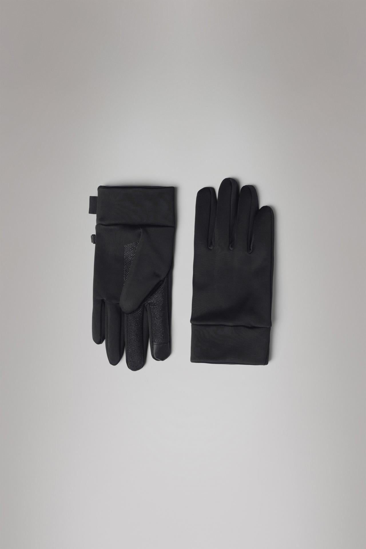 Rains Handschuhe Hardface Fleece Gloves T1 Black L