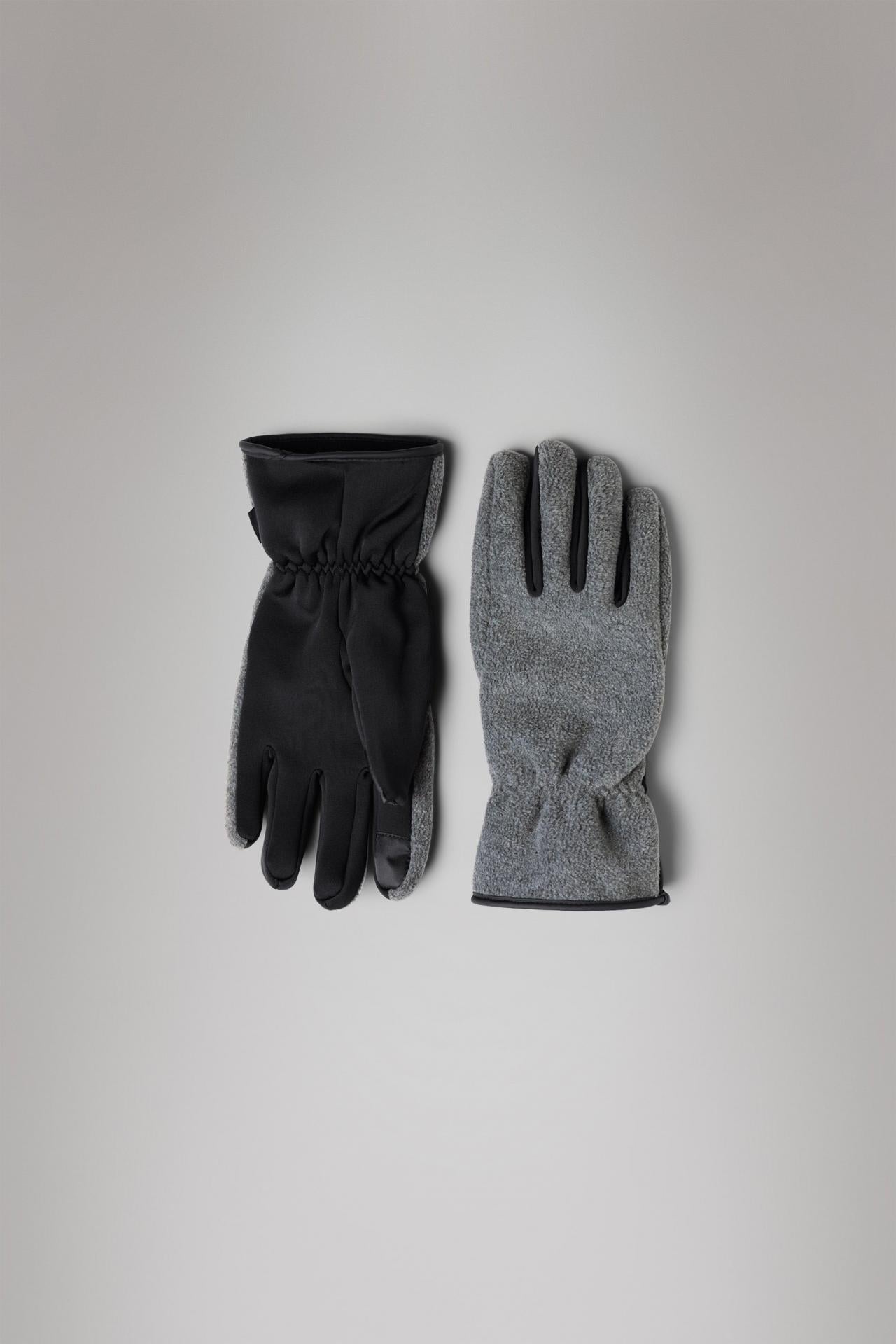 Rains Handschuhe Heavy Fleece Gloves T2 Dark Grey Melange L