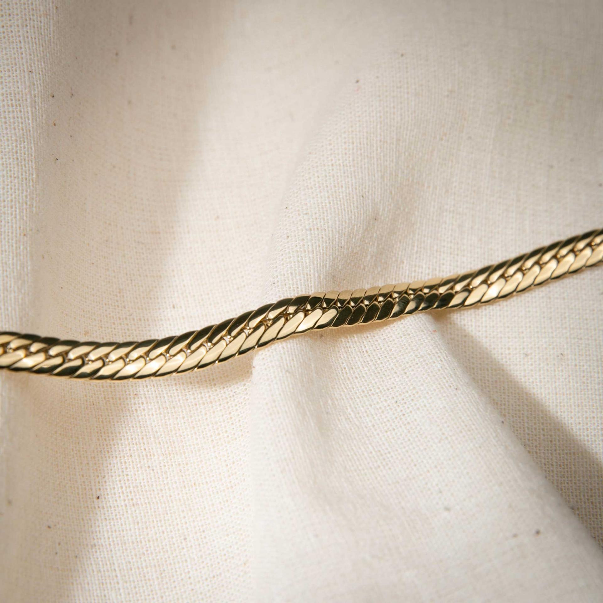 Zag Bijoux Halskette Glieder Gold