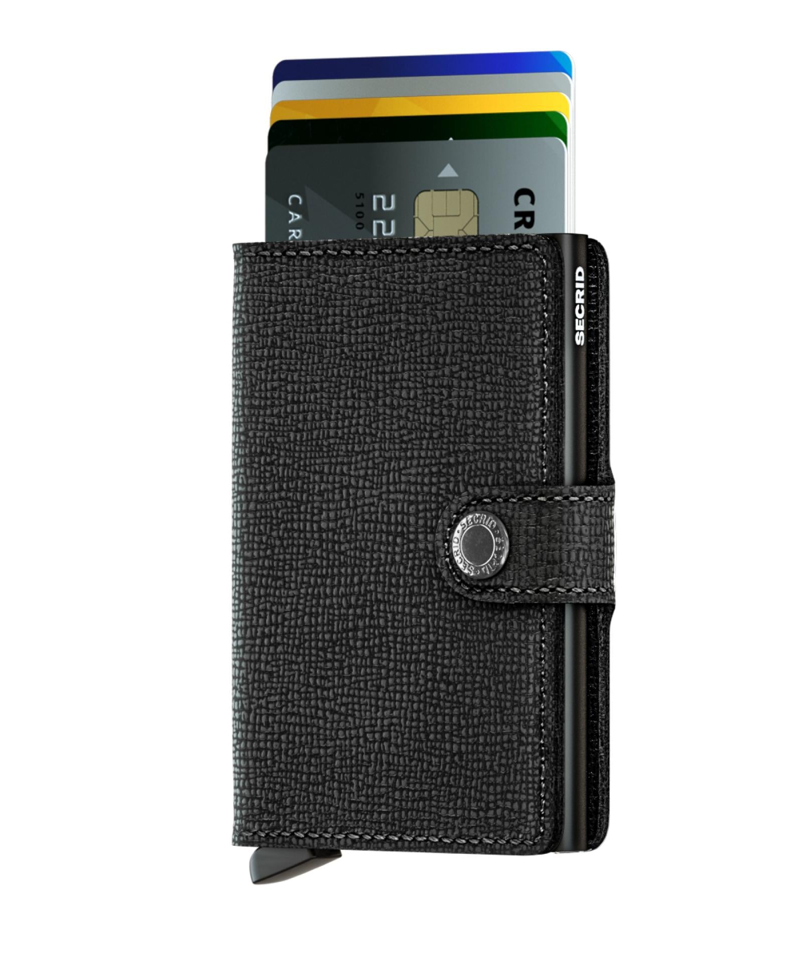 Miniwallet - Farbe: Crisple Black