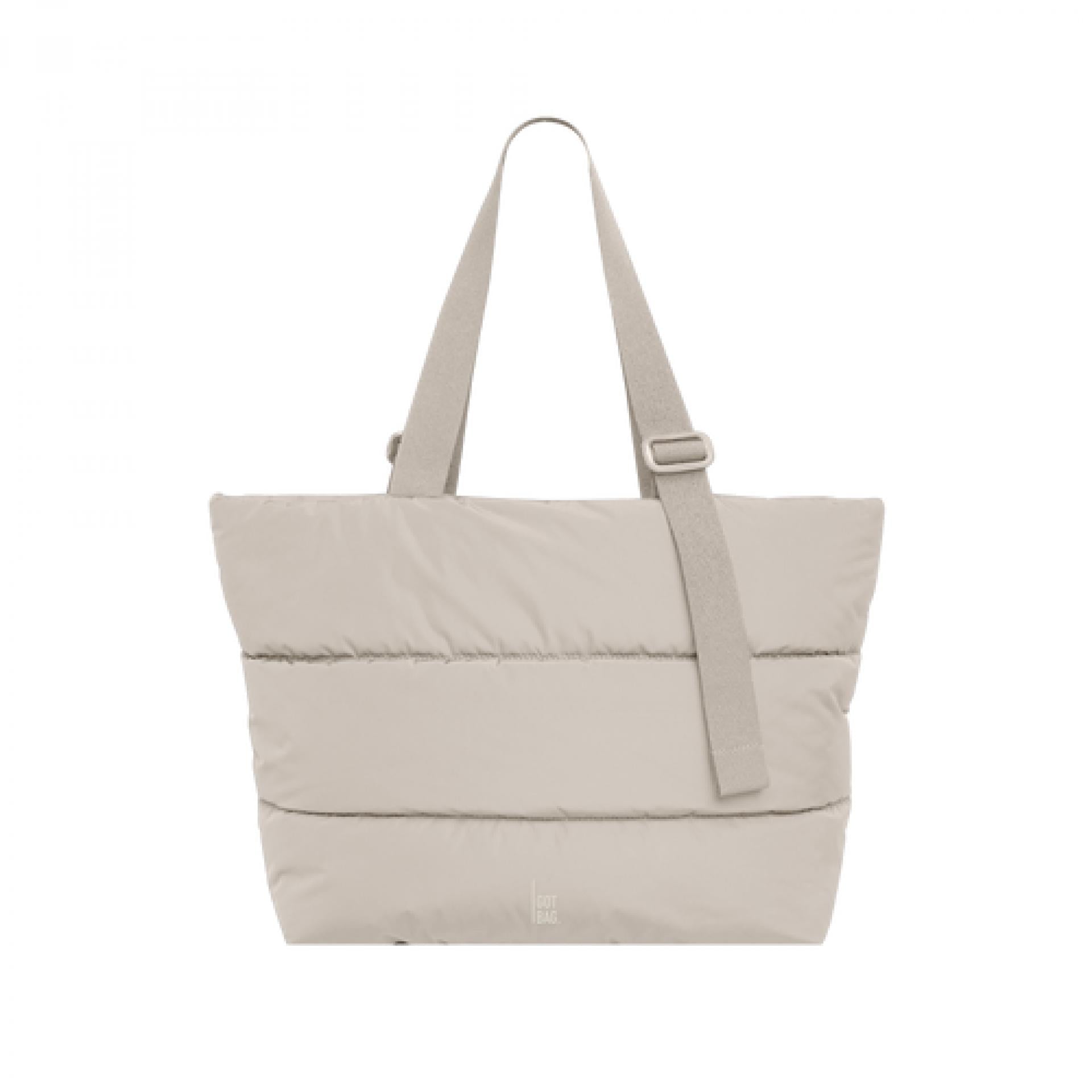 Got-Bag PUFFER TOTE BAG monochrome scallop