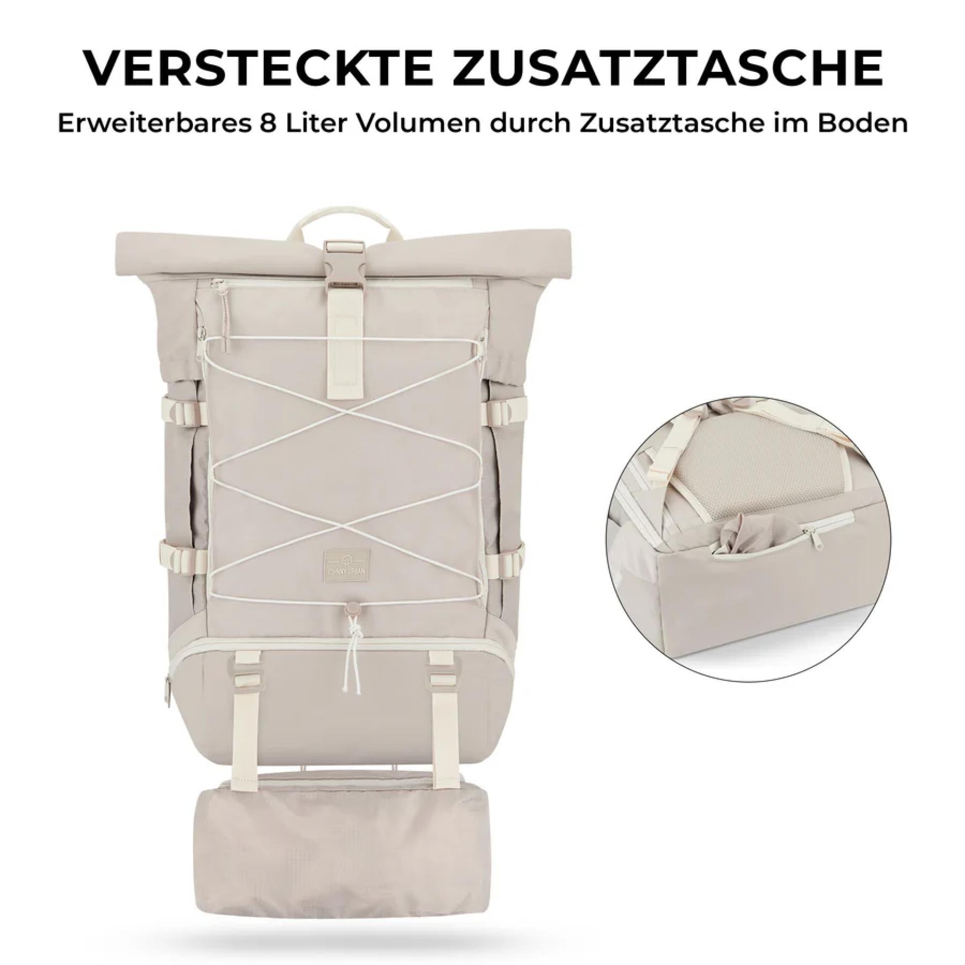 Johnny Urban Allen XL Travel Rucksack Sand