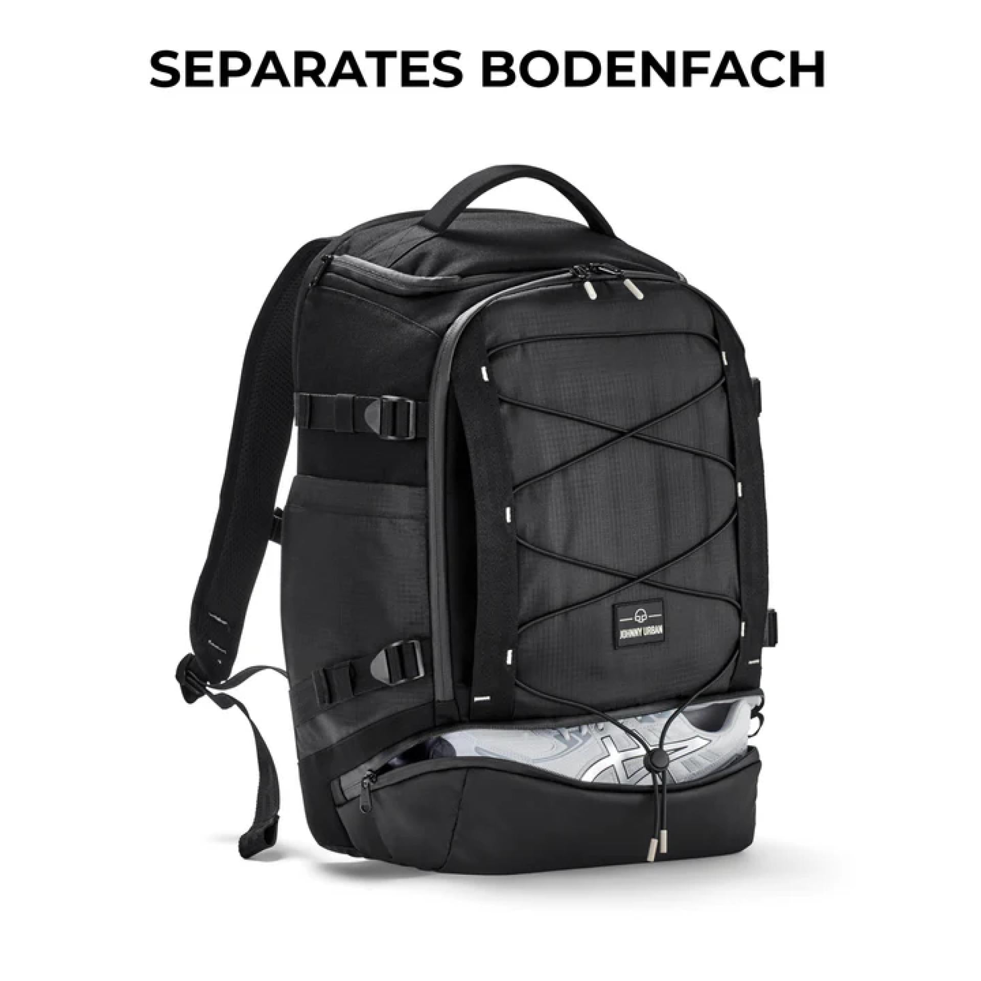 Johnny Urban Jack Rucksack Schwarz