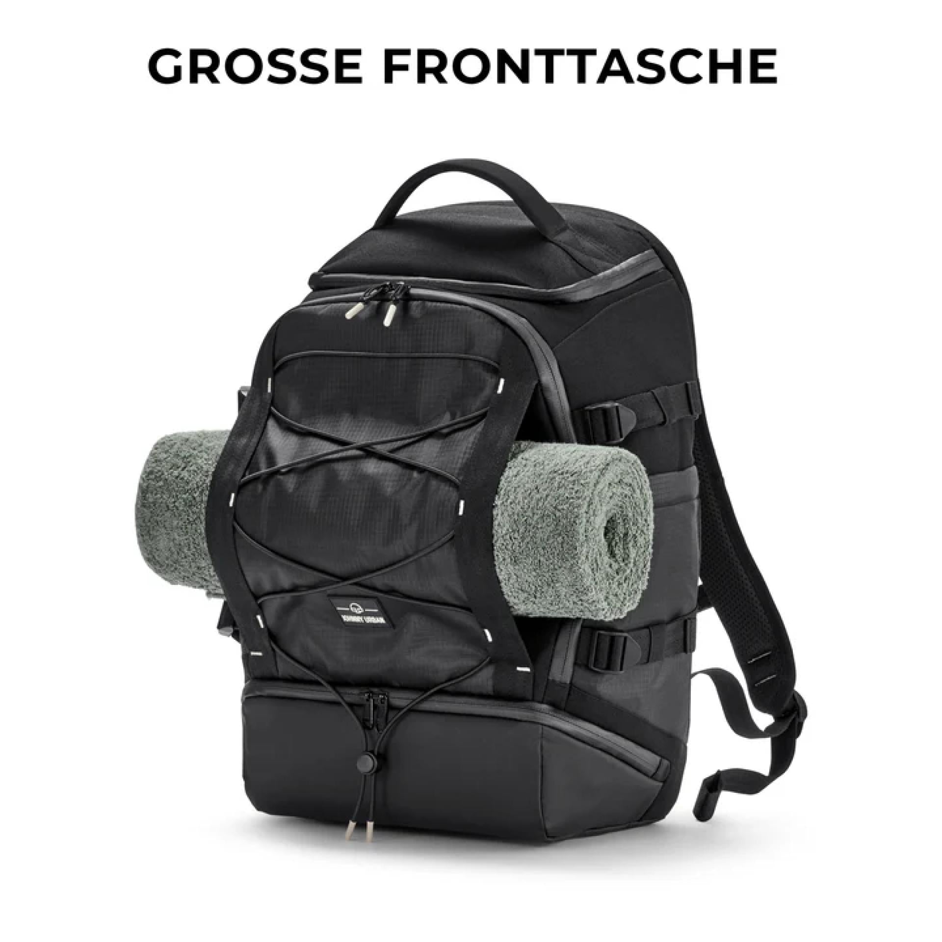 Johnny Urban Jack Rucksack Schwarz