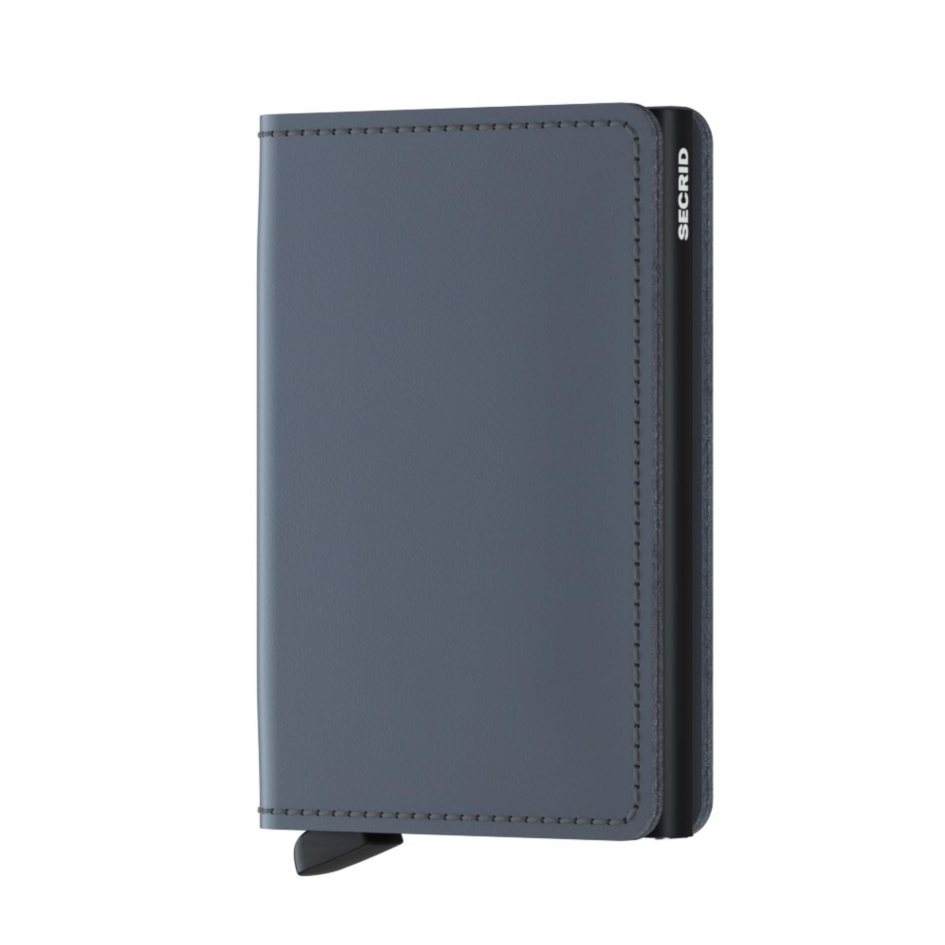 Kartenetui SECRID Slimwallet - Farbe:  Matte Grey-Black