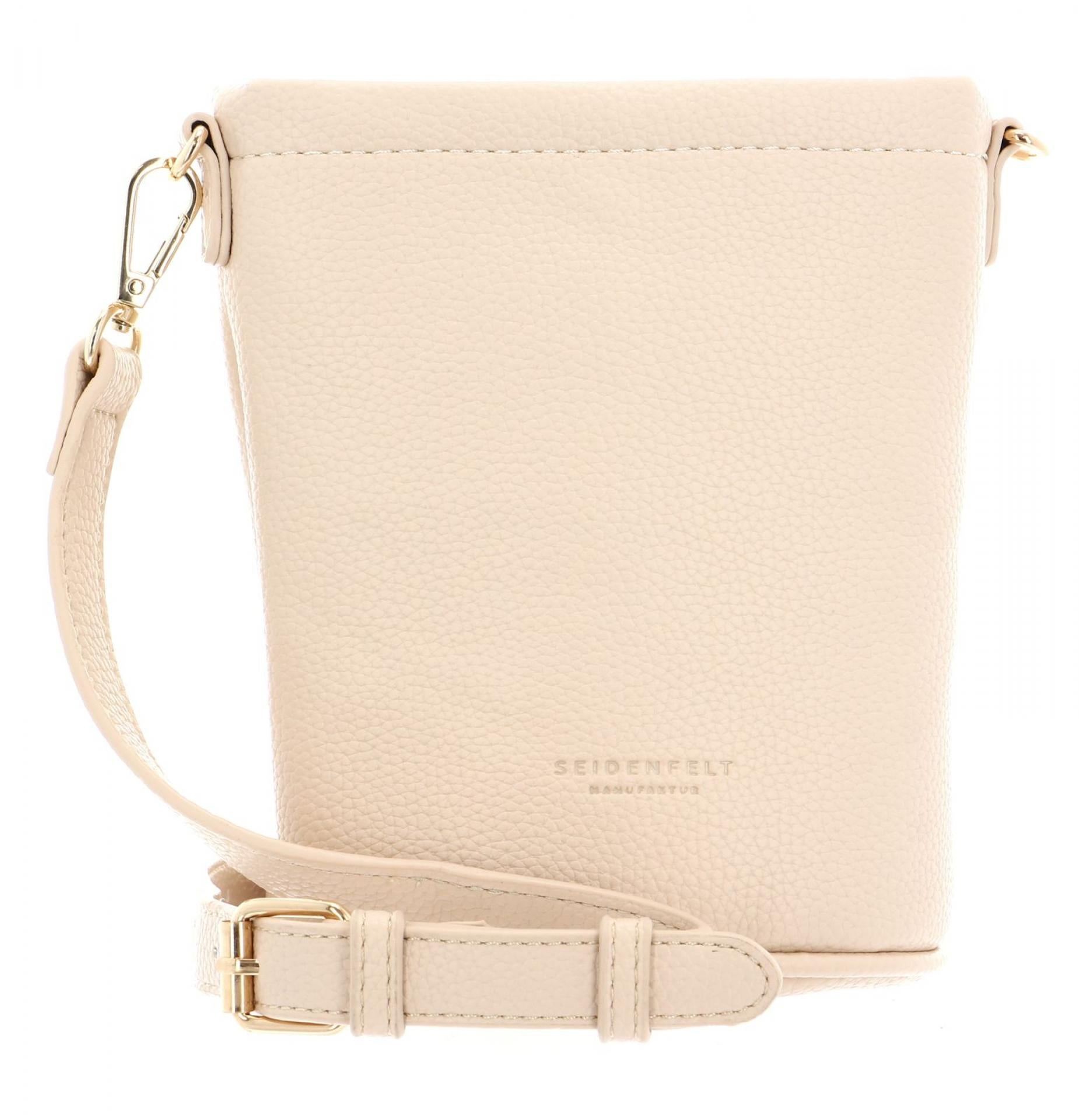 Seidenfelt  Small Bucket Handtasche Persby - Farbe: cream/gold