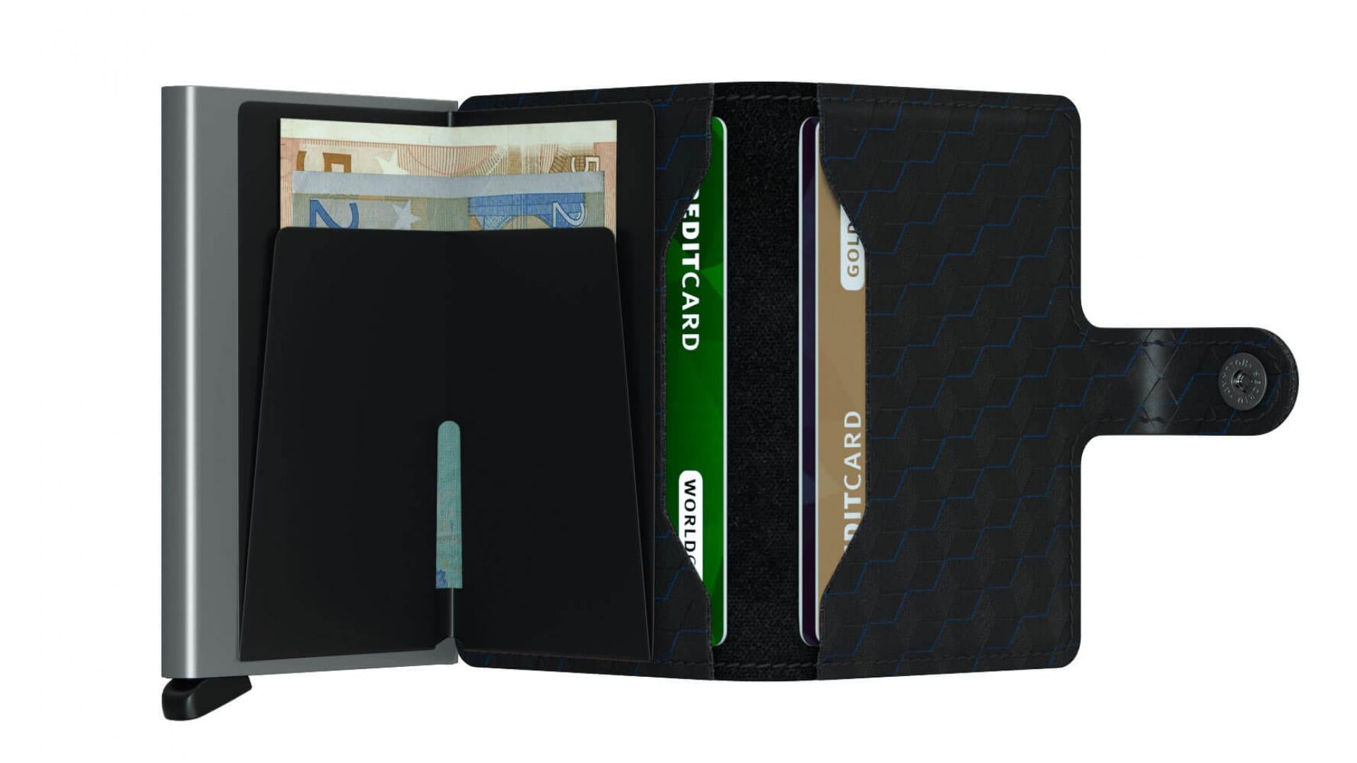 Secrid Kartenetui Miniwallet Optical Black-Titanium