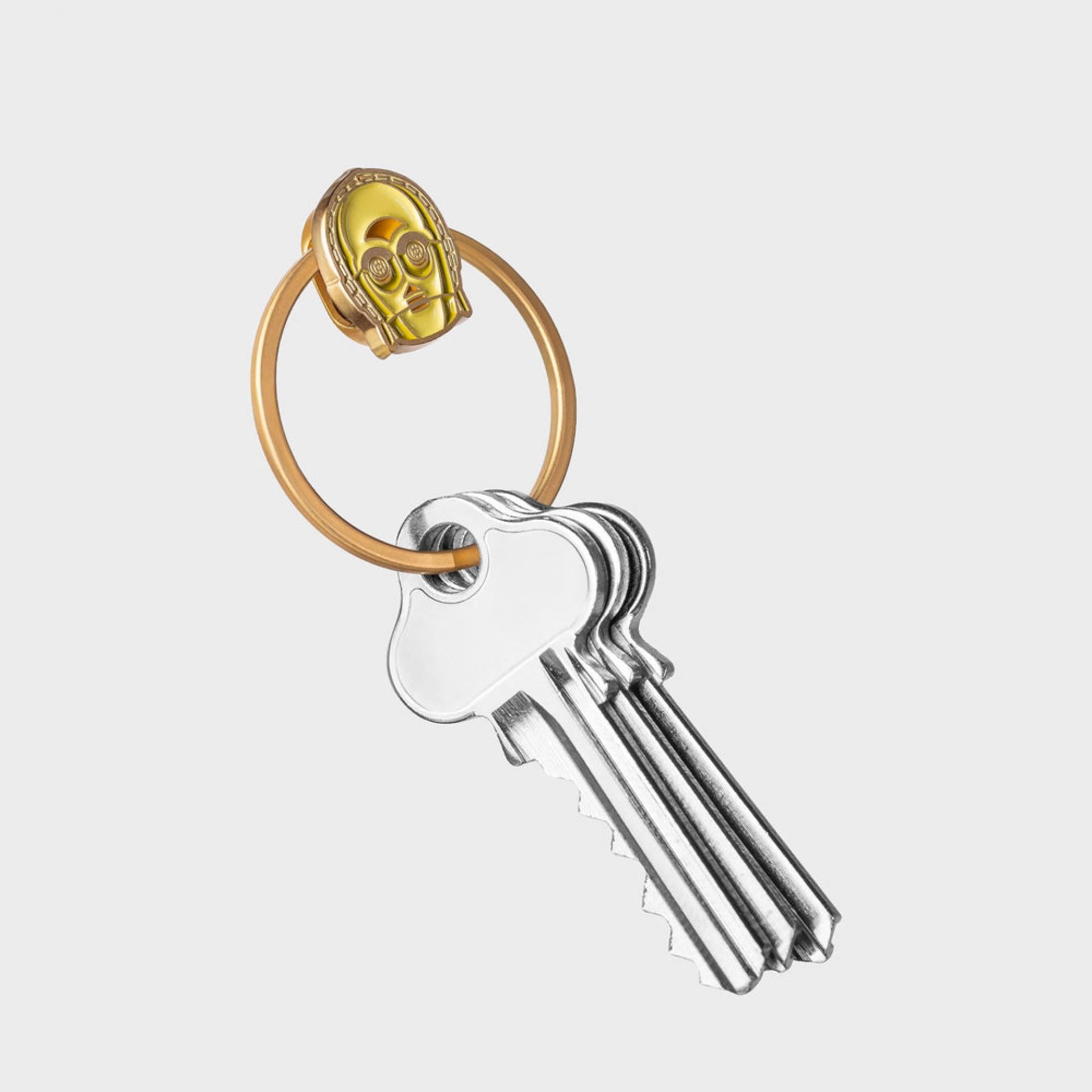 Orbitkey Schlüsselanhänger Schlüsselring Ring C-3PO