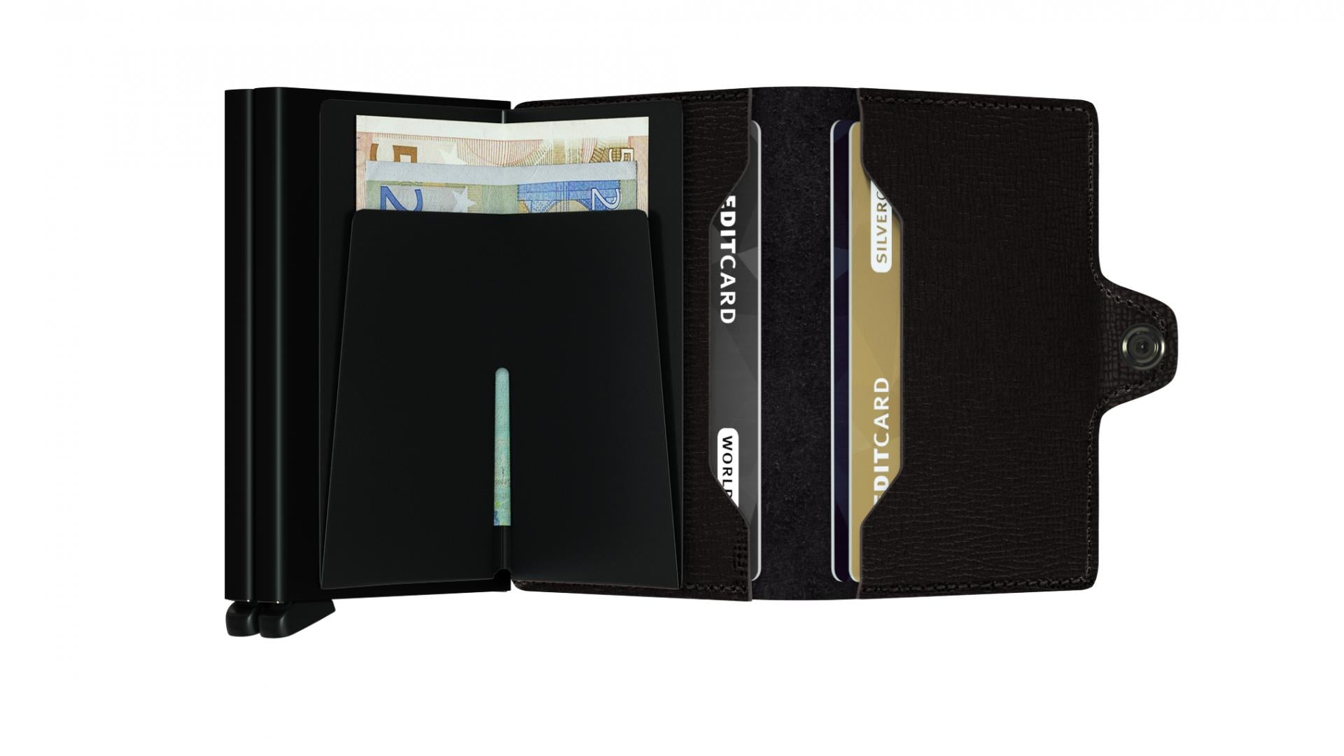 Twinwallet - Farbe: Crisple Black