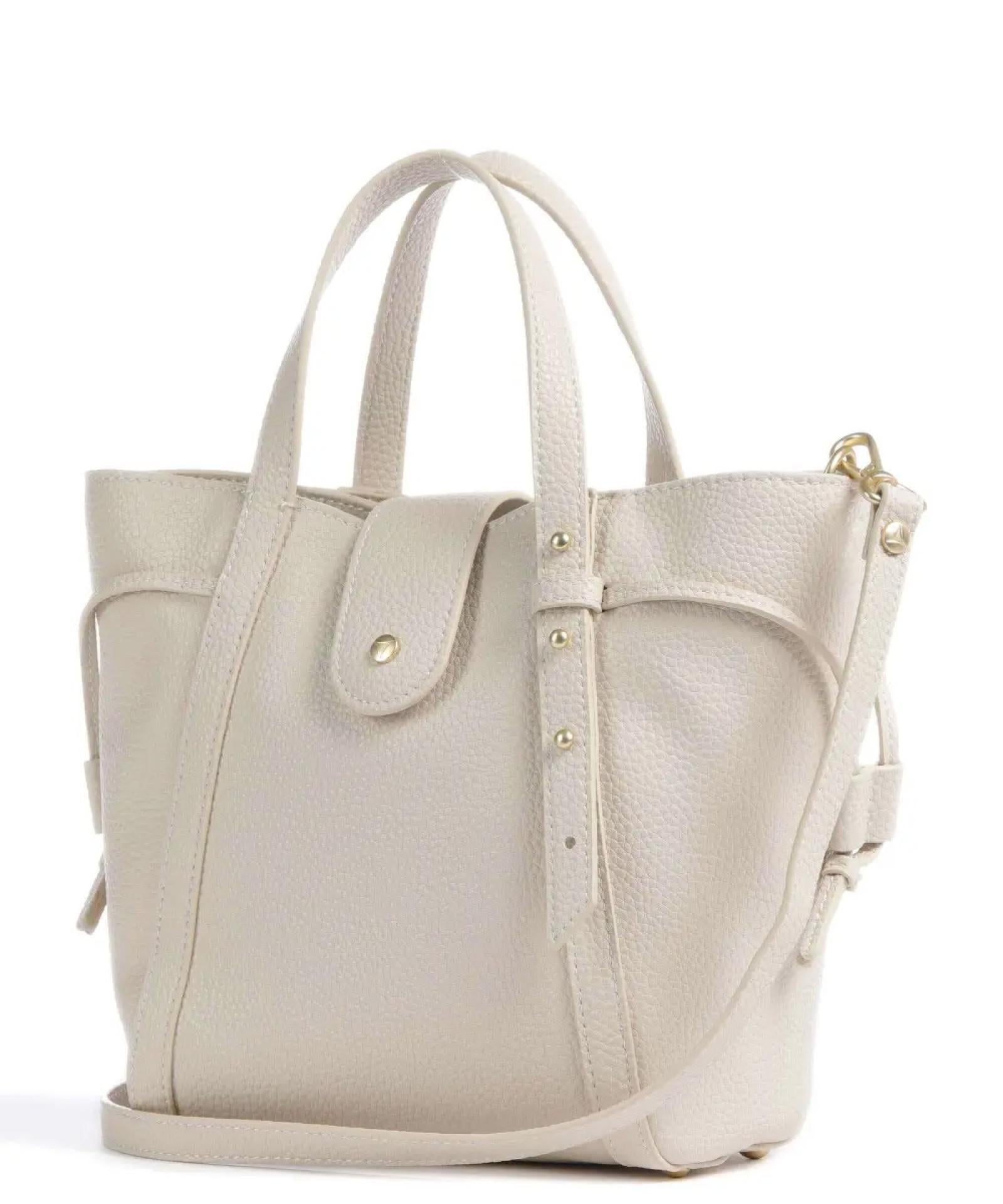 Hey Marly Shoppertasche Pretty Wonder Leder S crema