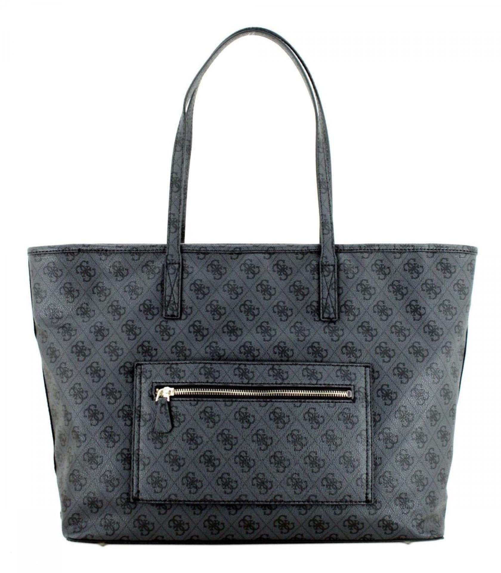 Guess POWER PLAY LARGE TECH TOTE Coal Logo