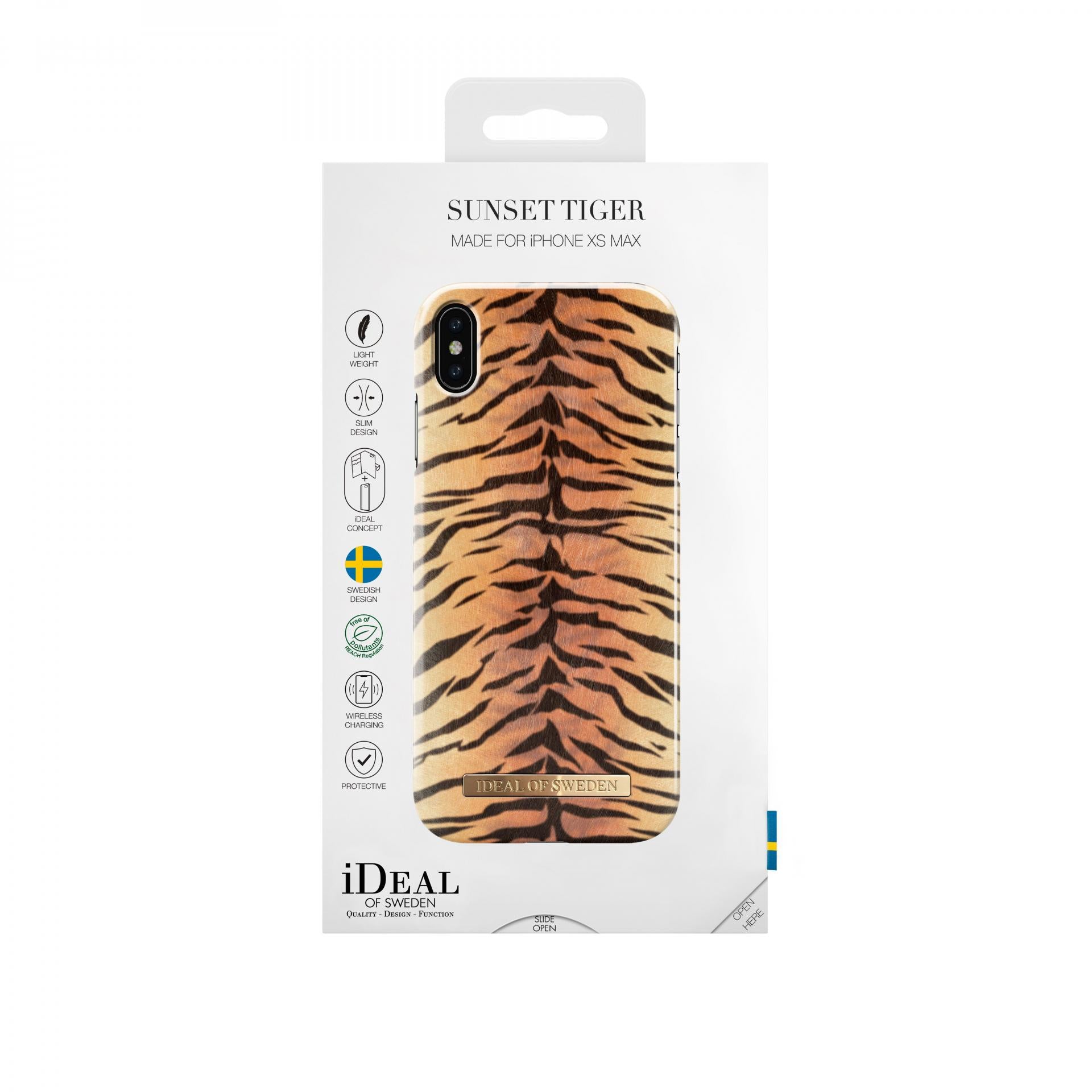 Handyhülle Fashion Case Sunset Tiger Iphone XS Max