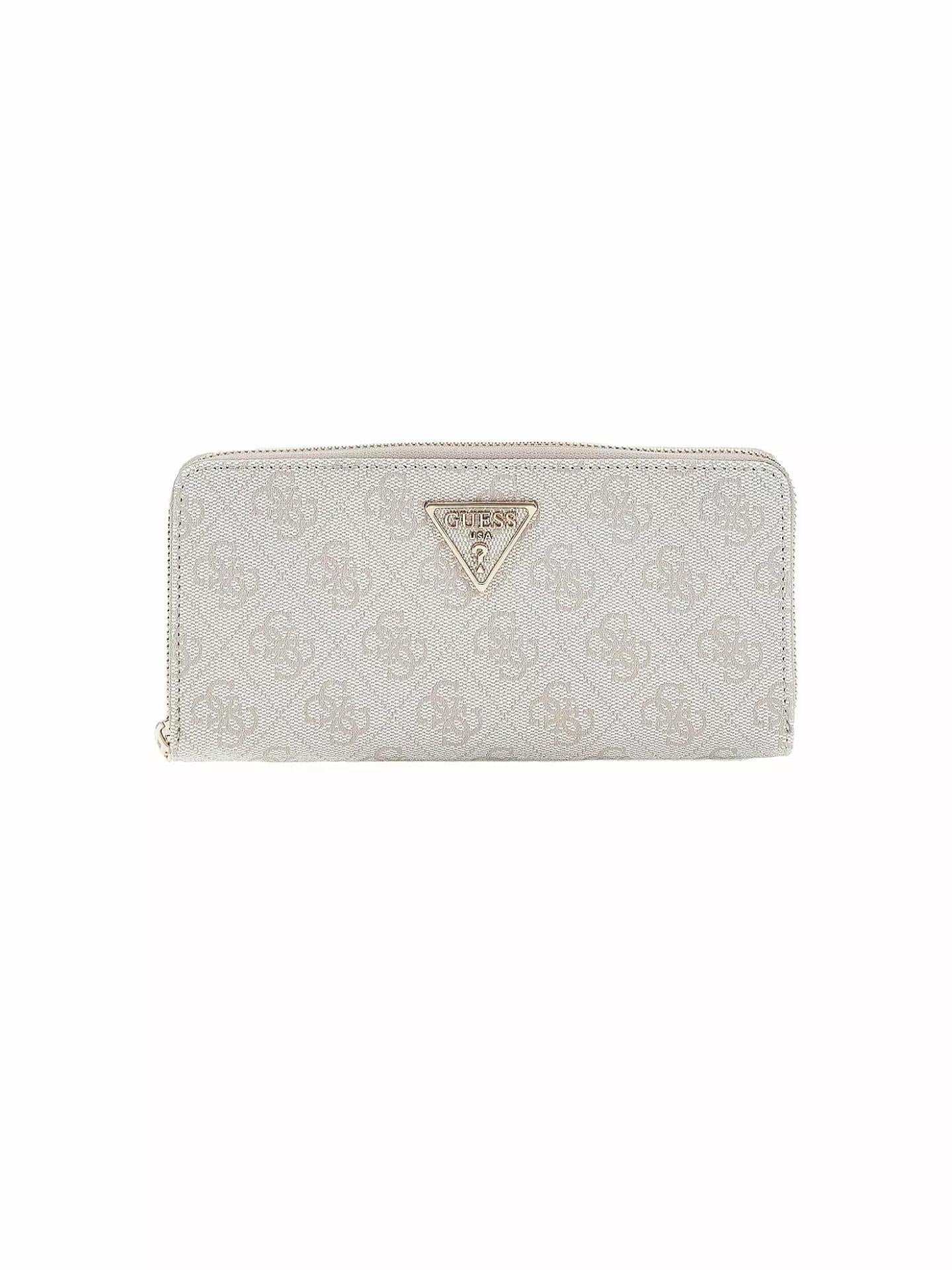 Guess LAUREL SLG LARGE ZIP AROUND Dove Logo