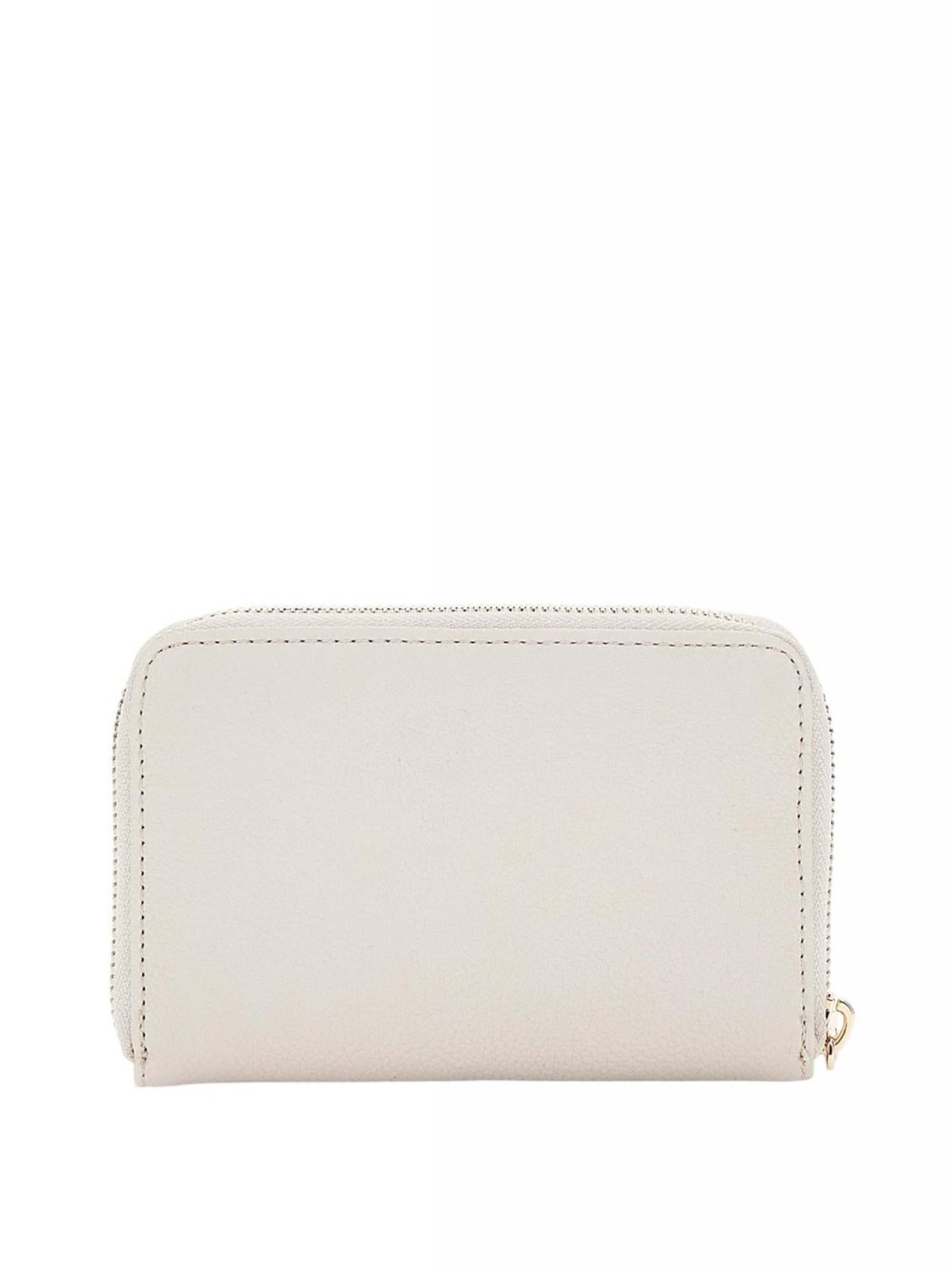 Guess LAUREL SLG MEDIUM ZIP AROUND Ivory