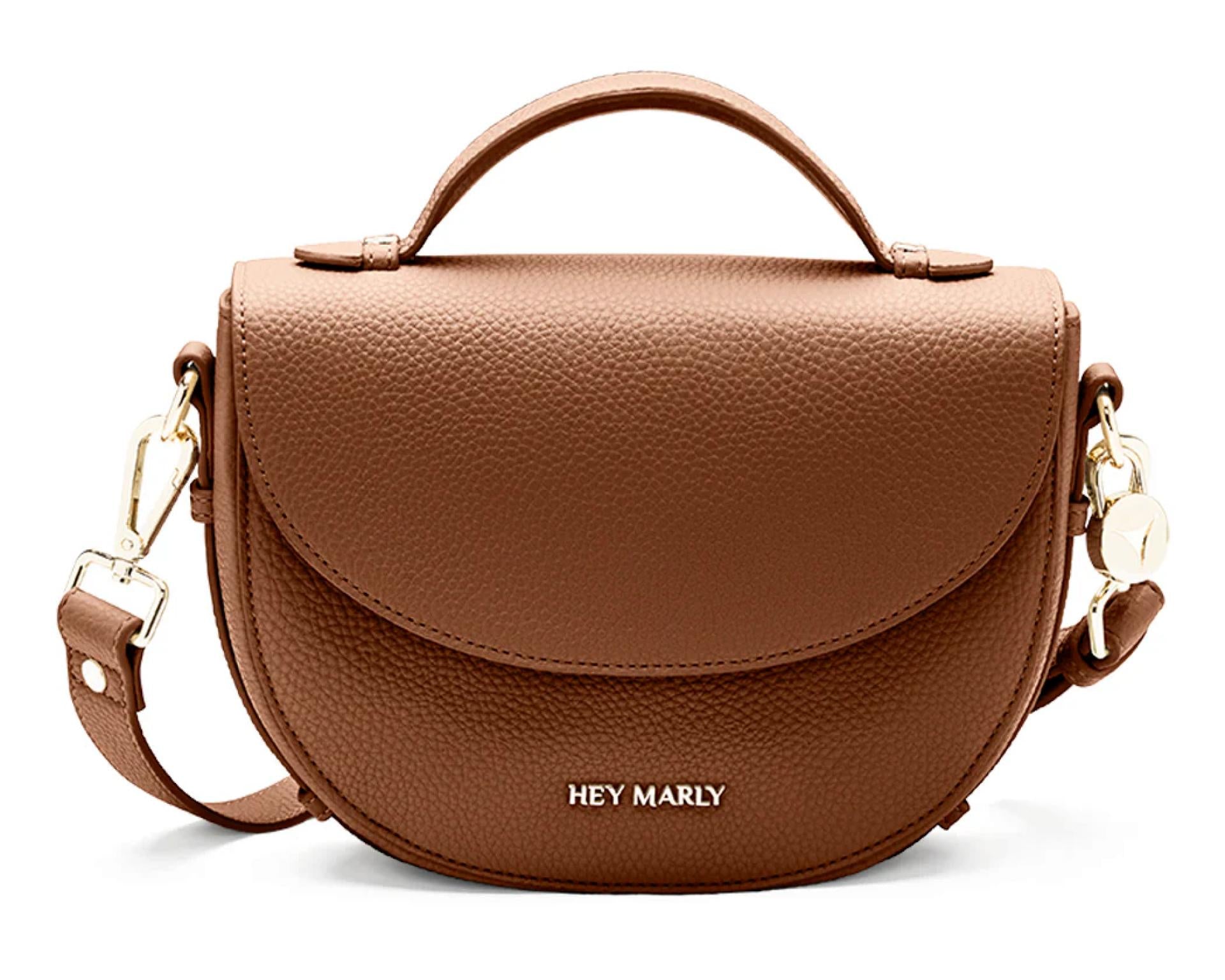 Hey Marly Handtasche Half Moon Bag Soul Sister - Variante: Cognac