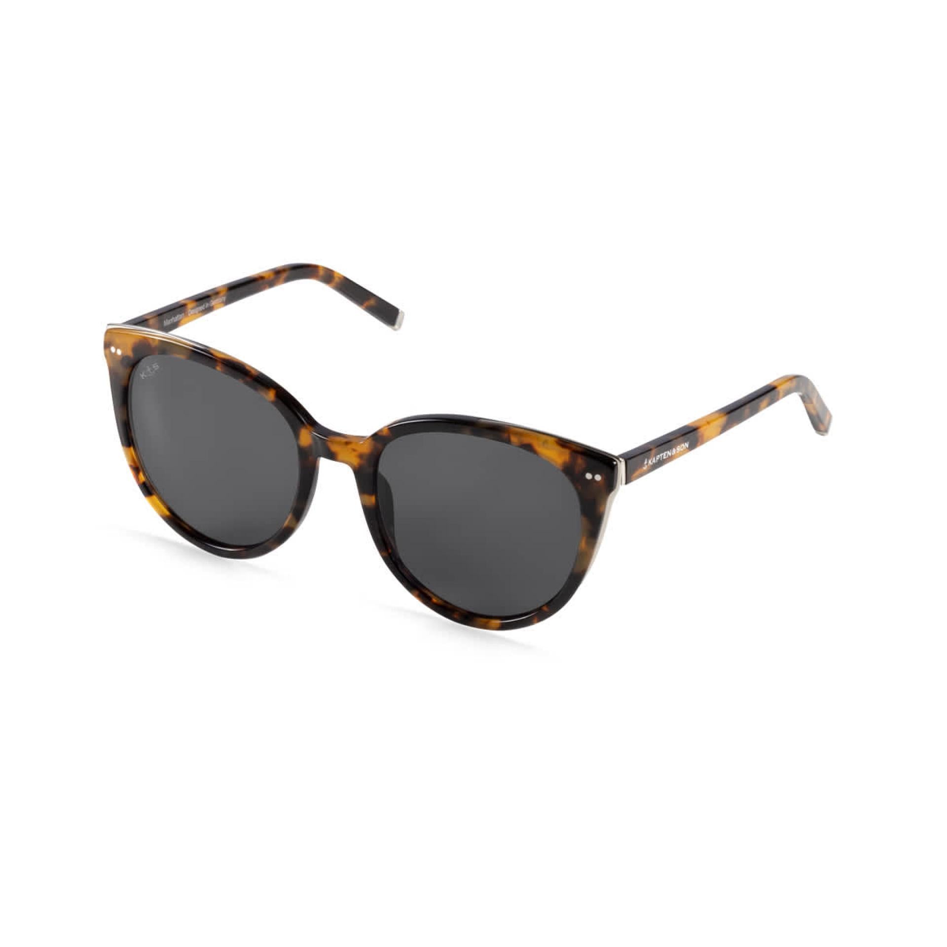 Kapten & Son Sonnenbrille Manhattan Dark Tortoise Black