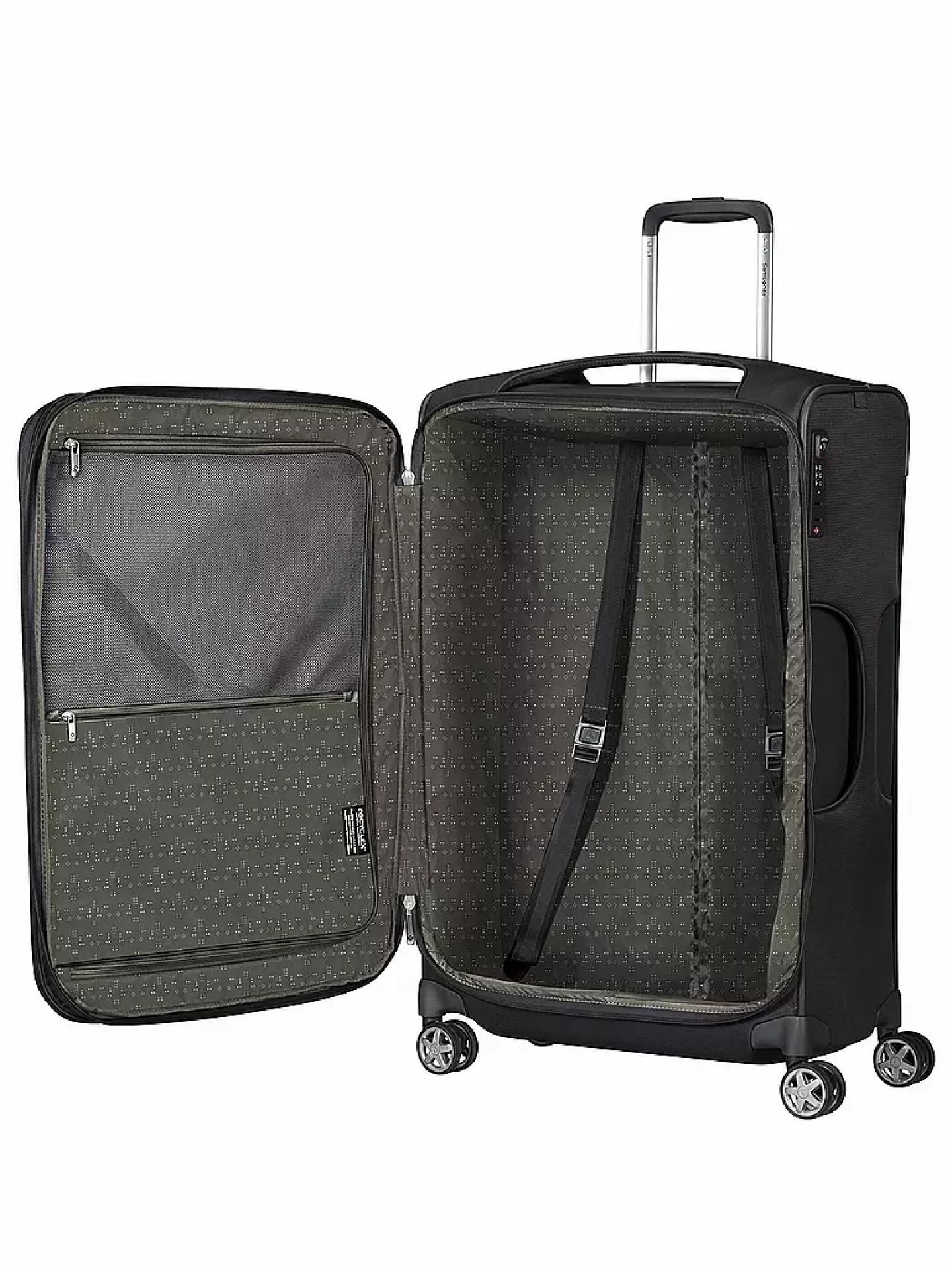 Travelite CROSSLITE 5.0 4w Trolley M Schwarz