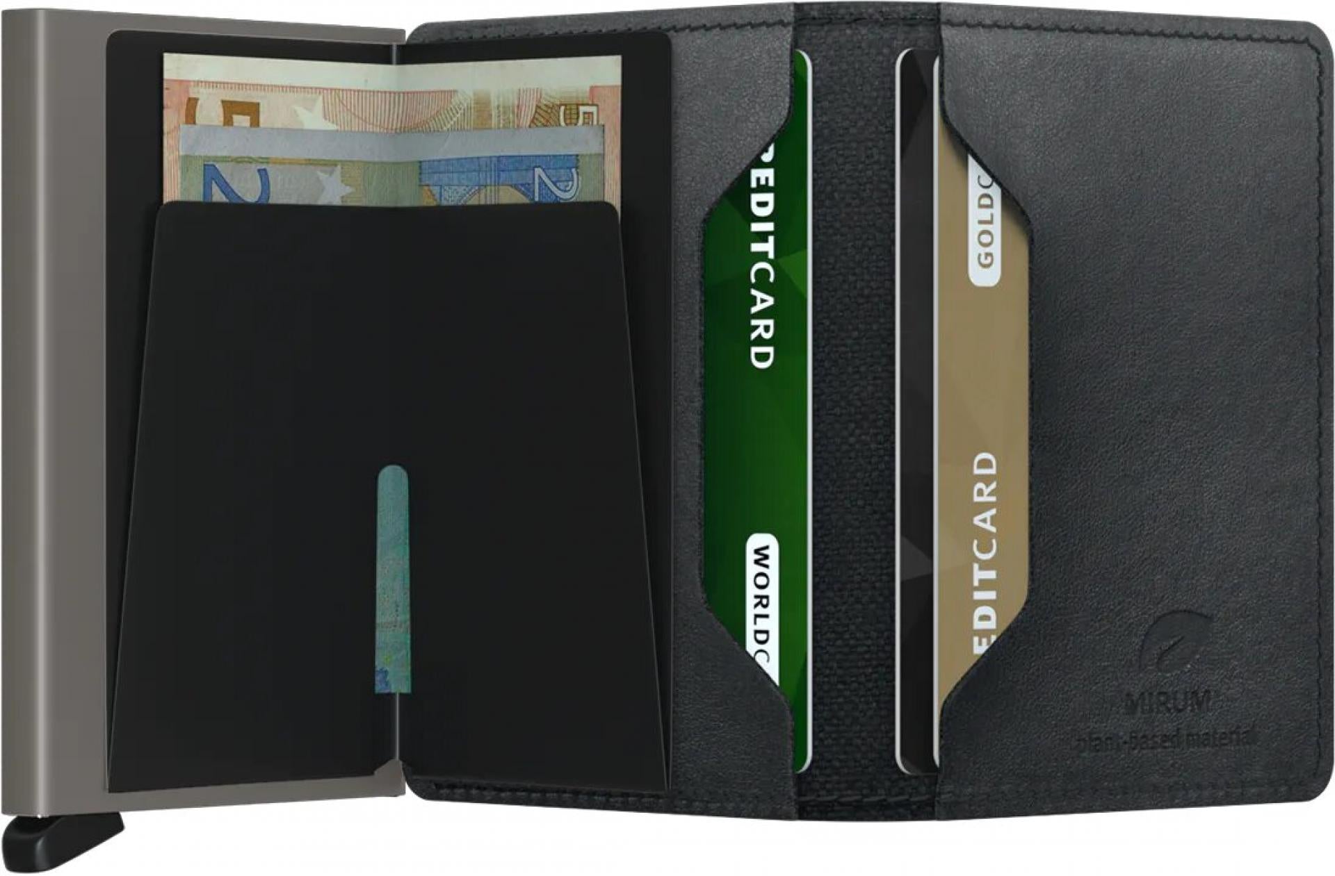 Secrid Miniwallet MIRUM Plant-Based Black