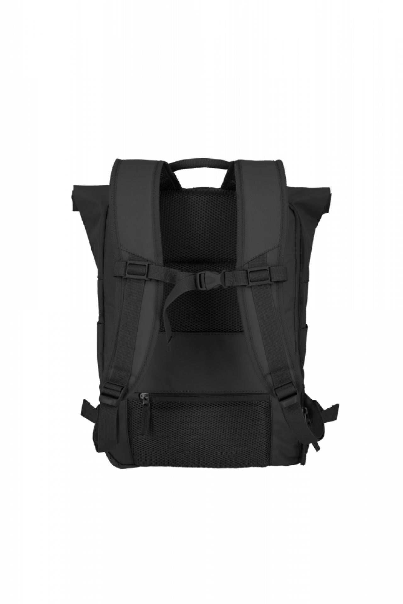 Travelite Basics Rollup Rucksack schwarz