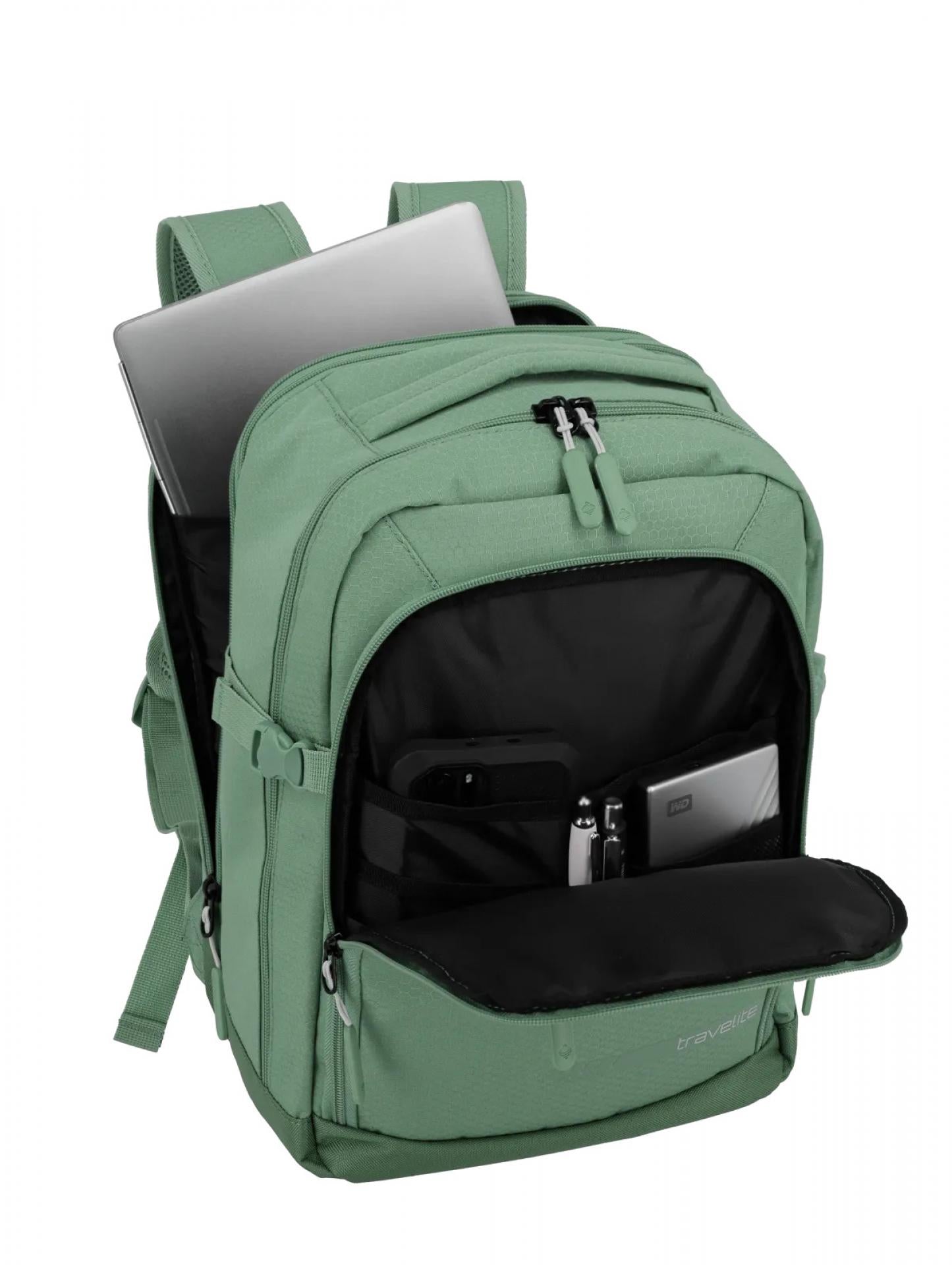 Travelite KICK OFF Cabin Rucksack - Variante: Salbei