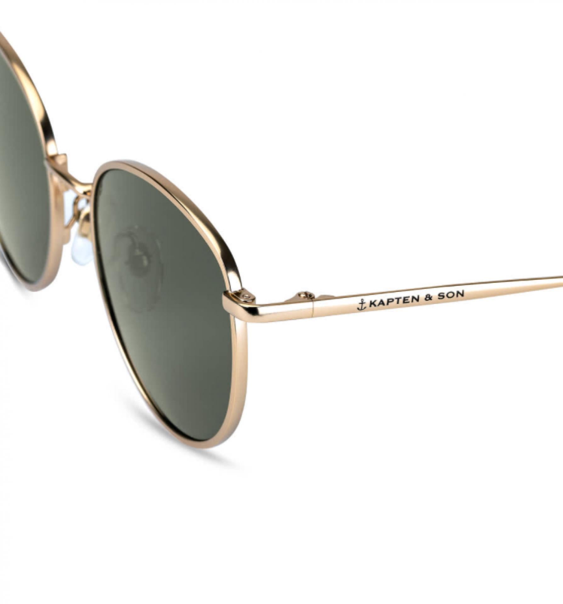 Kapten & Son Sonnenbrille Vienna Gold Green