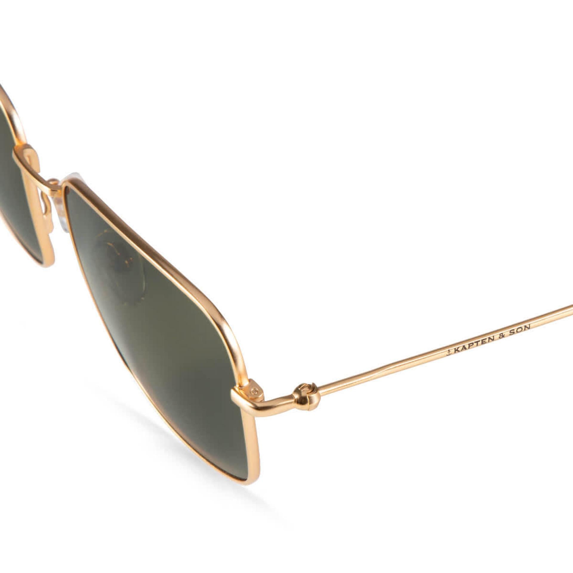 Kapten & Son Sonnenbrille Orlando Gold Green